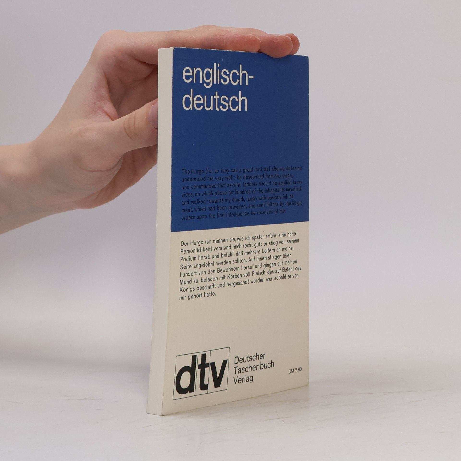 Jonathan Swift Gullivers Reise nach Lilliput / A Voyage to Lilliput. Englisch- Deutsch.
