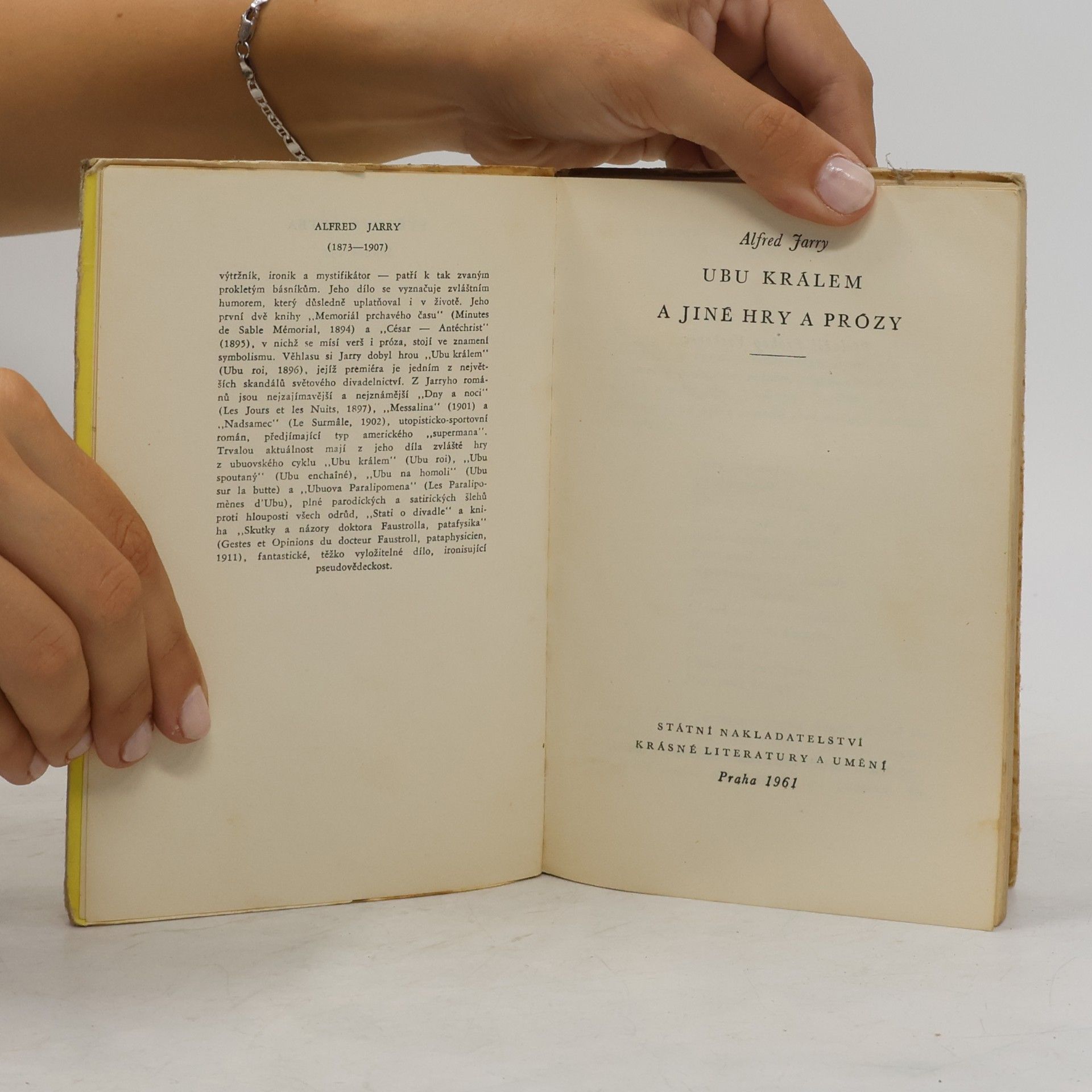 Alfred Jarry Ubu králem a jiné hry a prózy