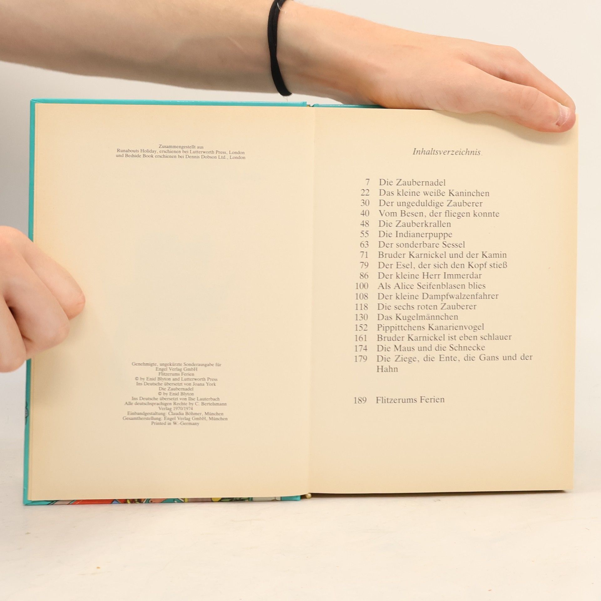 Enid Blyton Flitzerums Ferien und viele andere schöne Geschichten