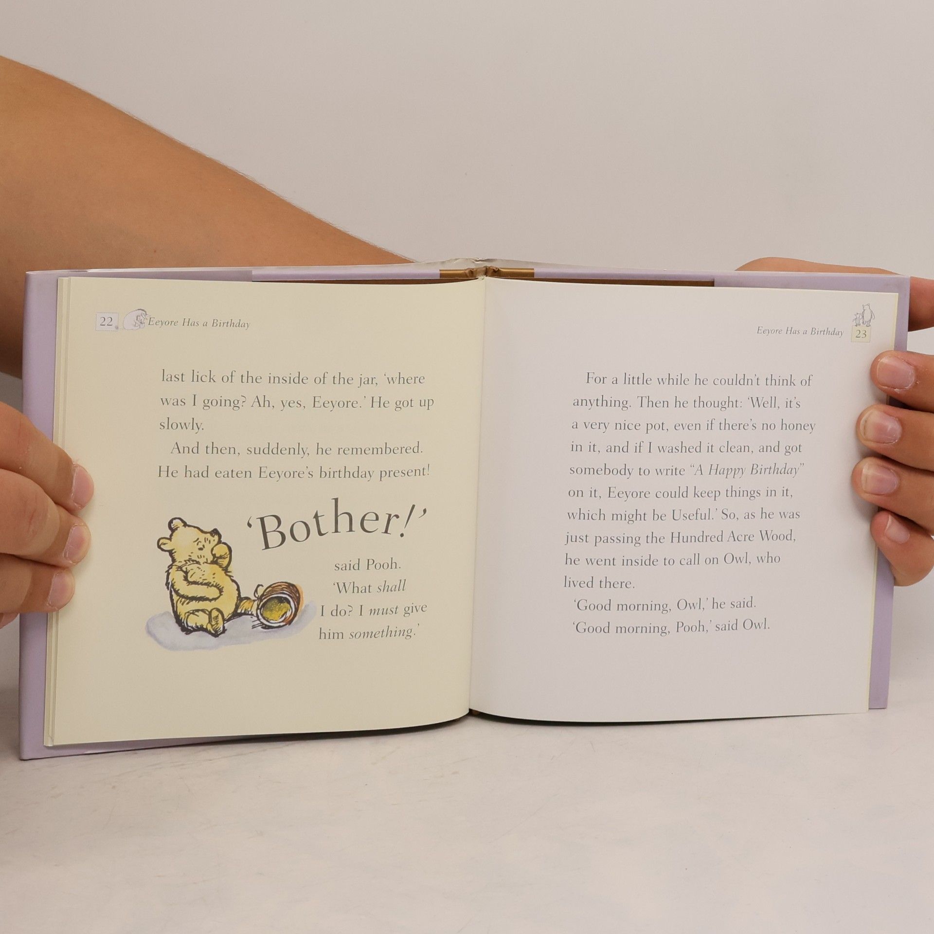 A.A. Milne Eeyore Has a Birthday