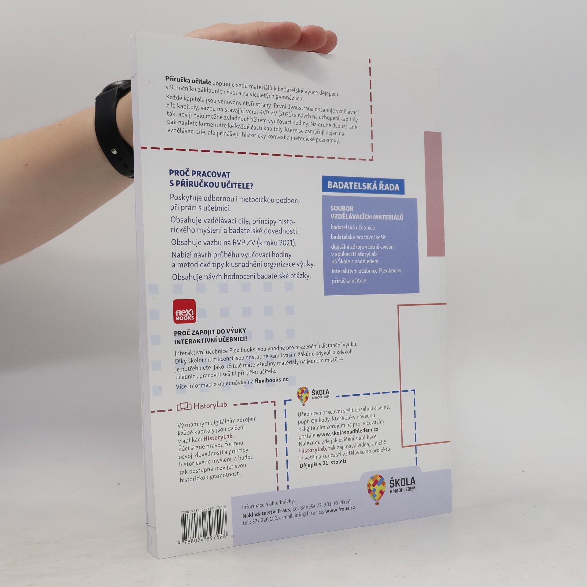 Autorenkollektiv Soudobé dějiny pro 9. ročník základních škol a víceletá gymnázia. Příručka učitele badatelského dějepisu