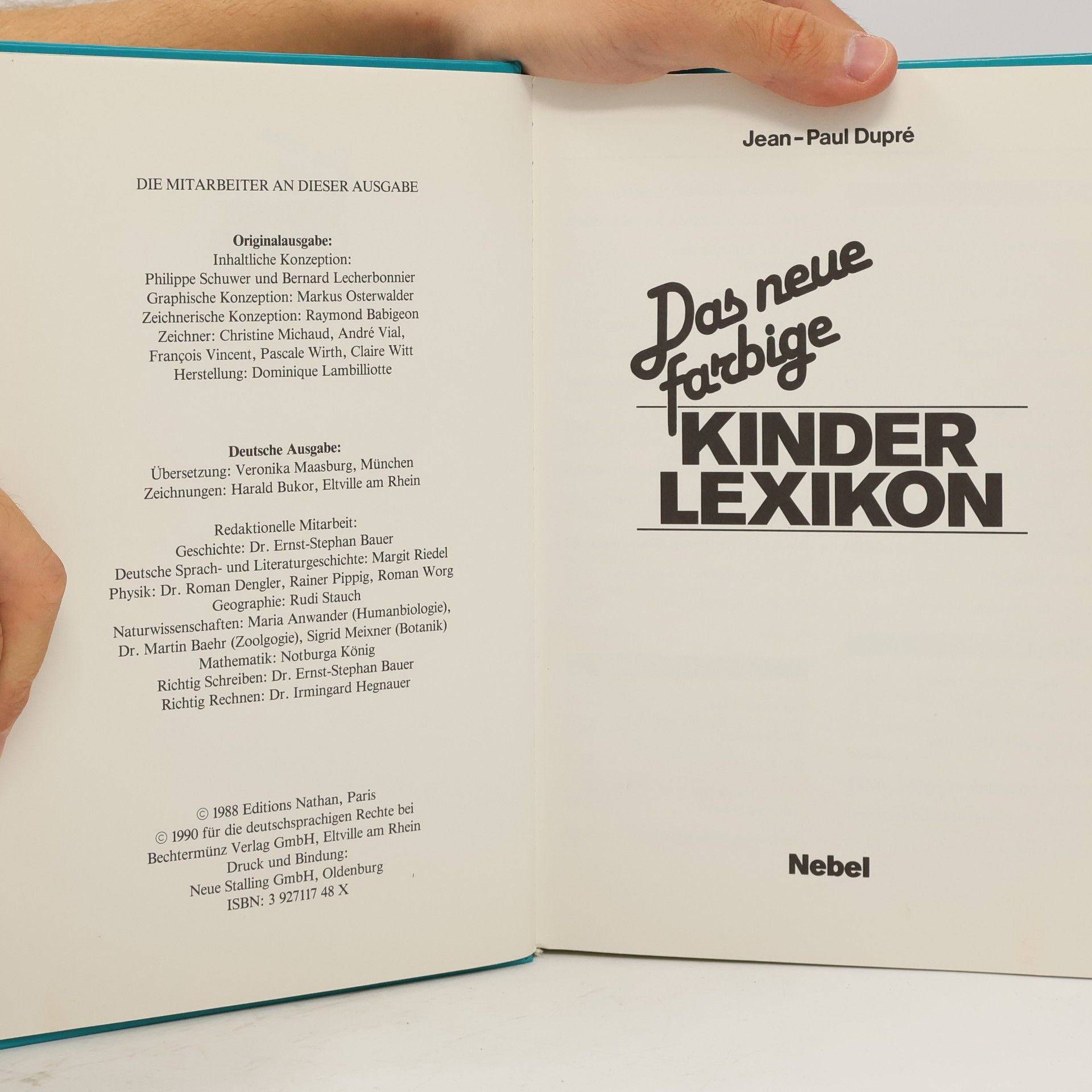 Jean-Paul Dupré Das neue farbige Kinderlexikon