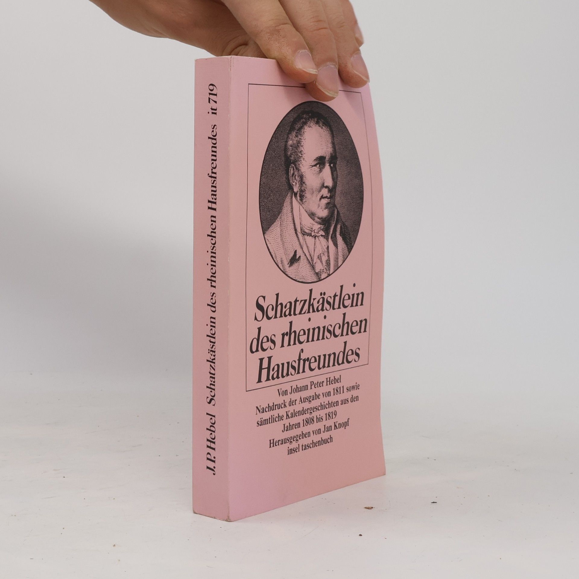 Johann Peter Hebel Schatzkästlein des Rheinischen Hausfreundes