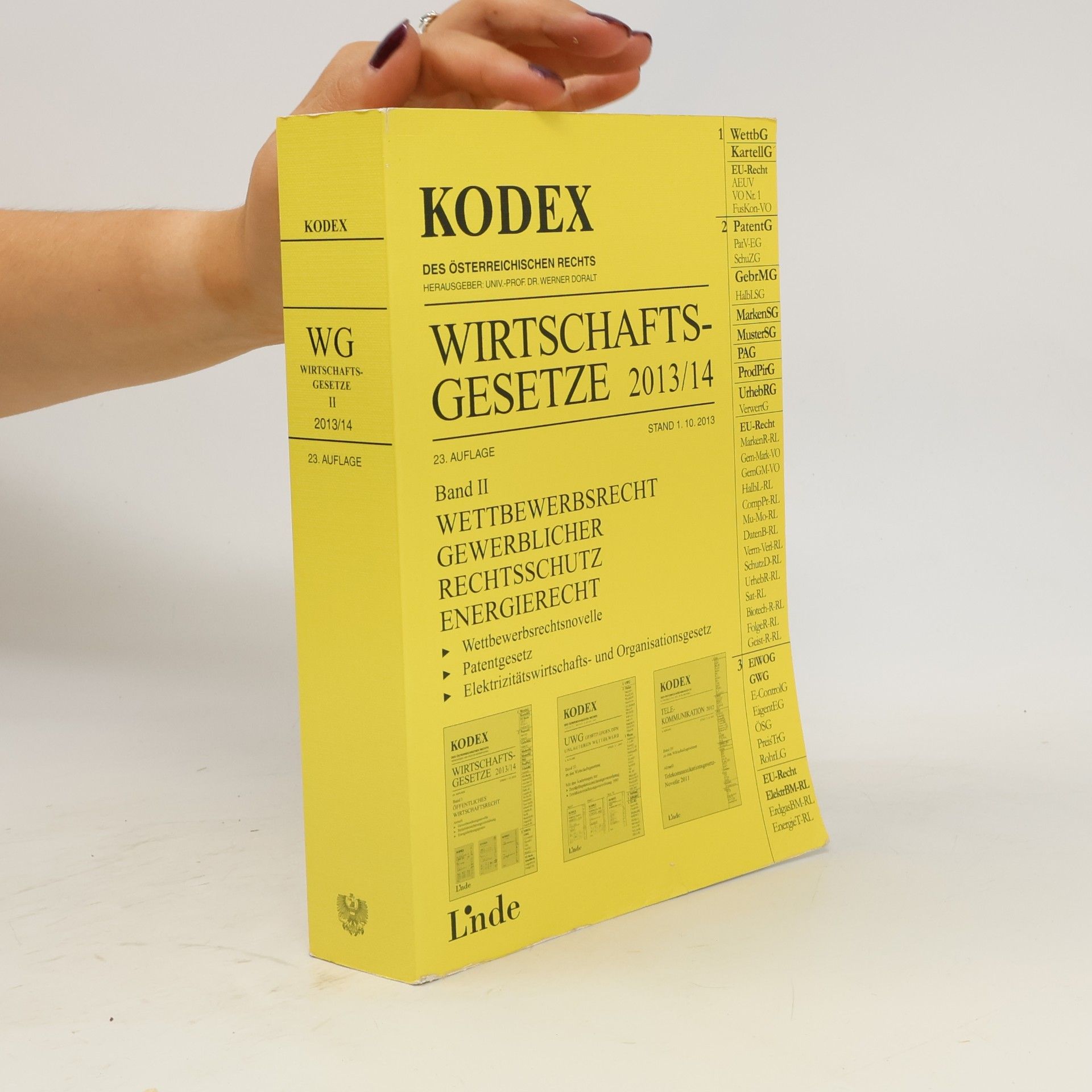 Georg Konetzky Kodex - 2: Wirtschaftsgesetze 2013/14