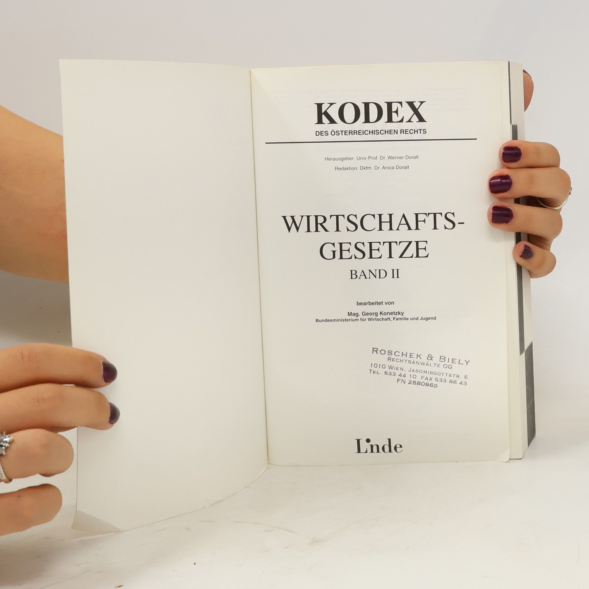 Werner Doralt Kodex - 2: Wirtschaftsgesetze 2013/14