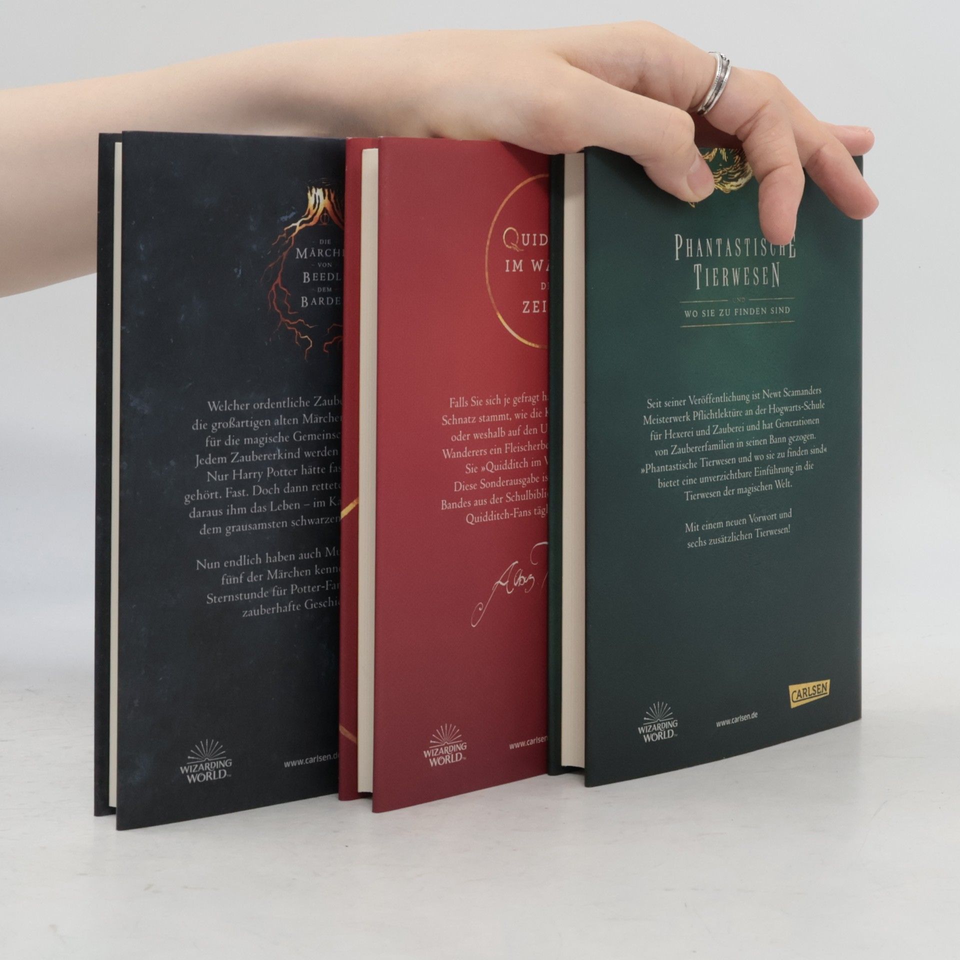 Joanne K. Rowling Hogwarts Schulbücher