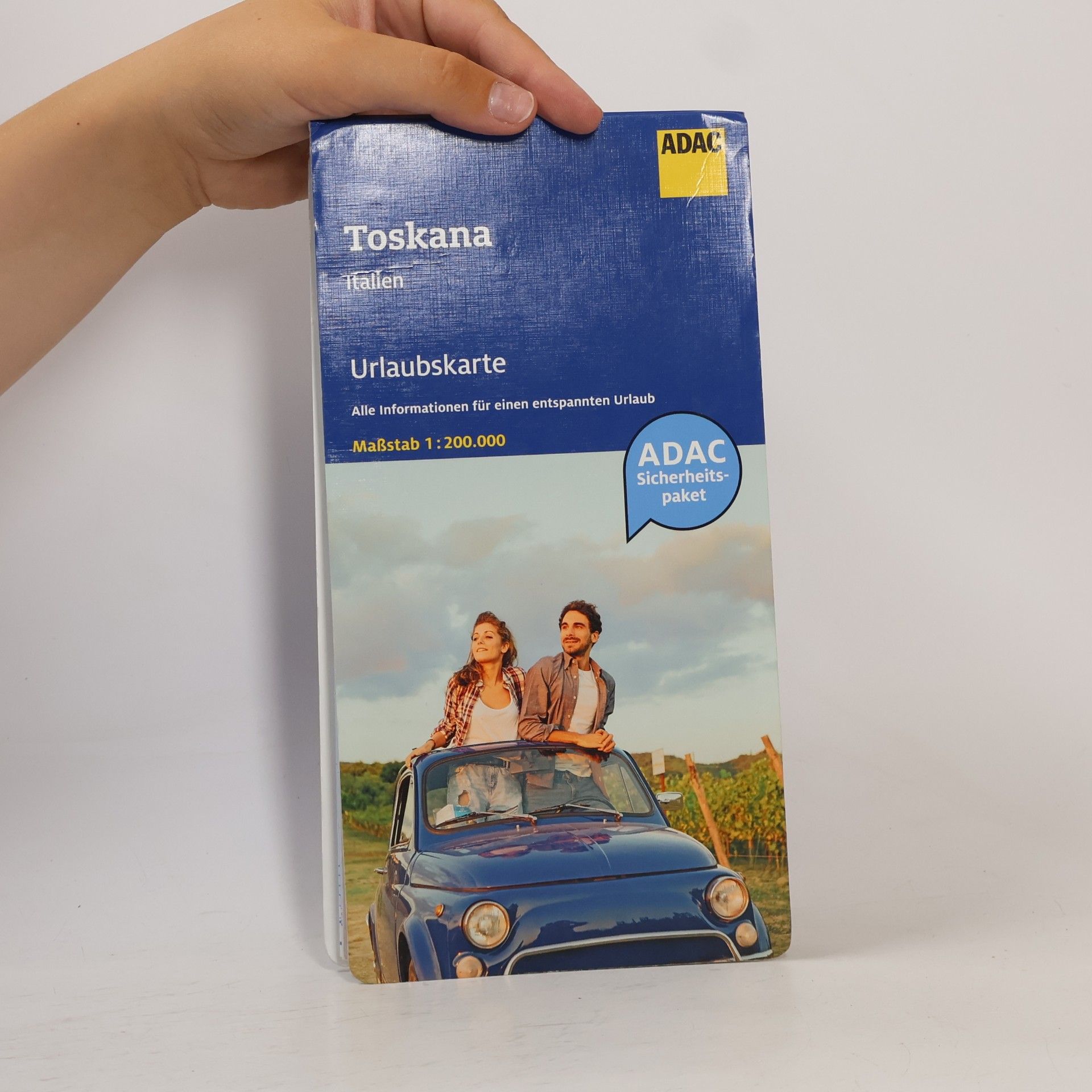 ADAC Urlaubskarte I Toskana 1:200 000