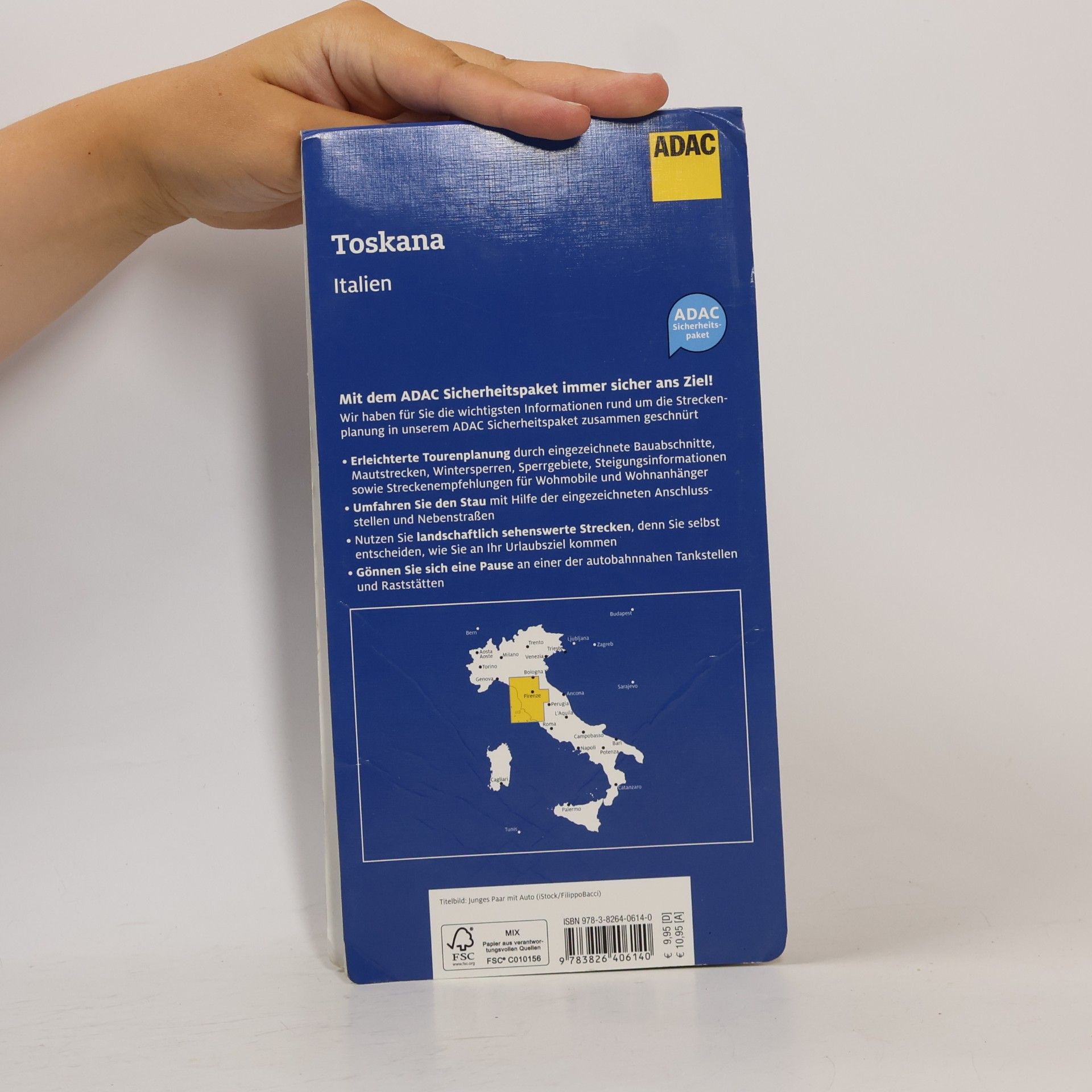 ADAC Verlag ADAC Urlaubskarte I Toskana 1:200 000