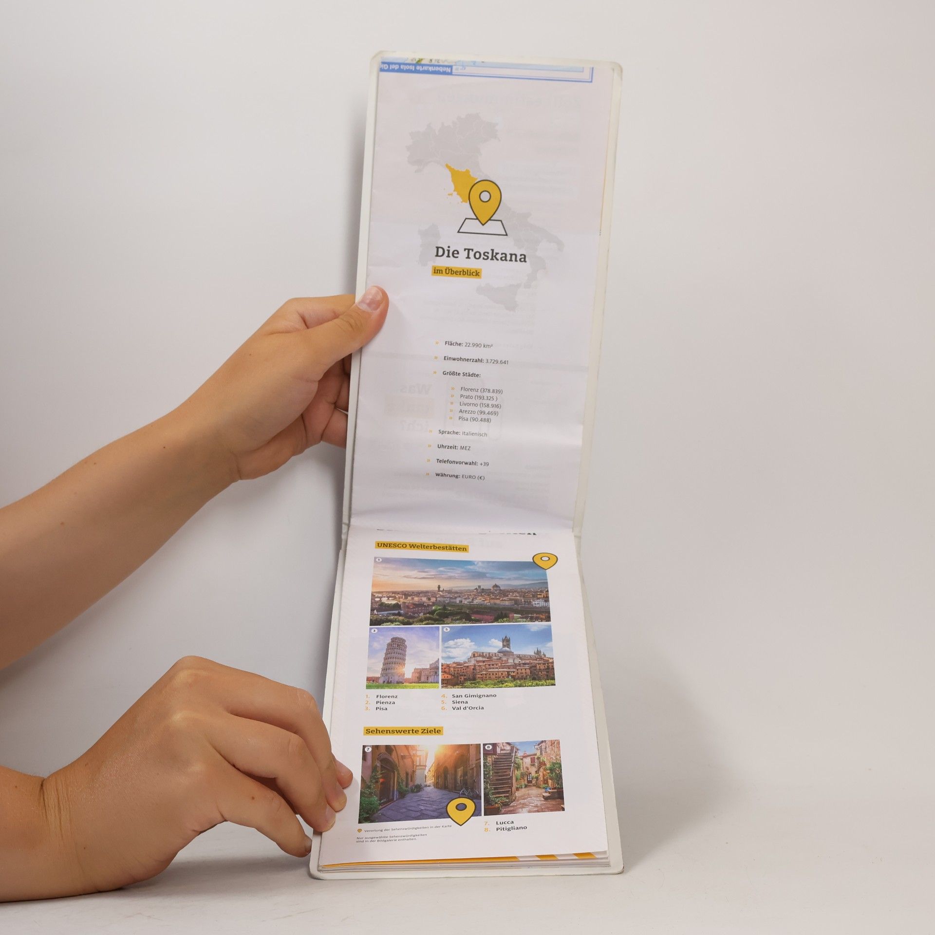 ADAC Verlag ADAC Urlaubskarte I Toskana 1:200 000