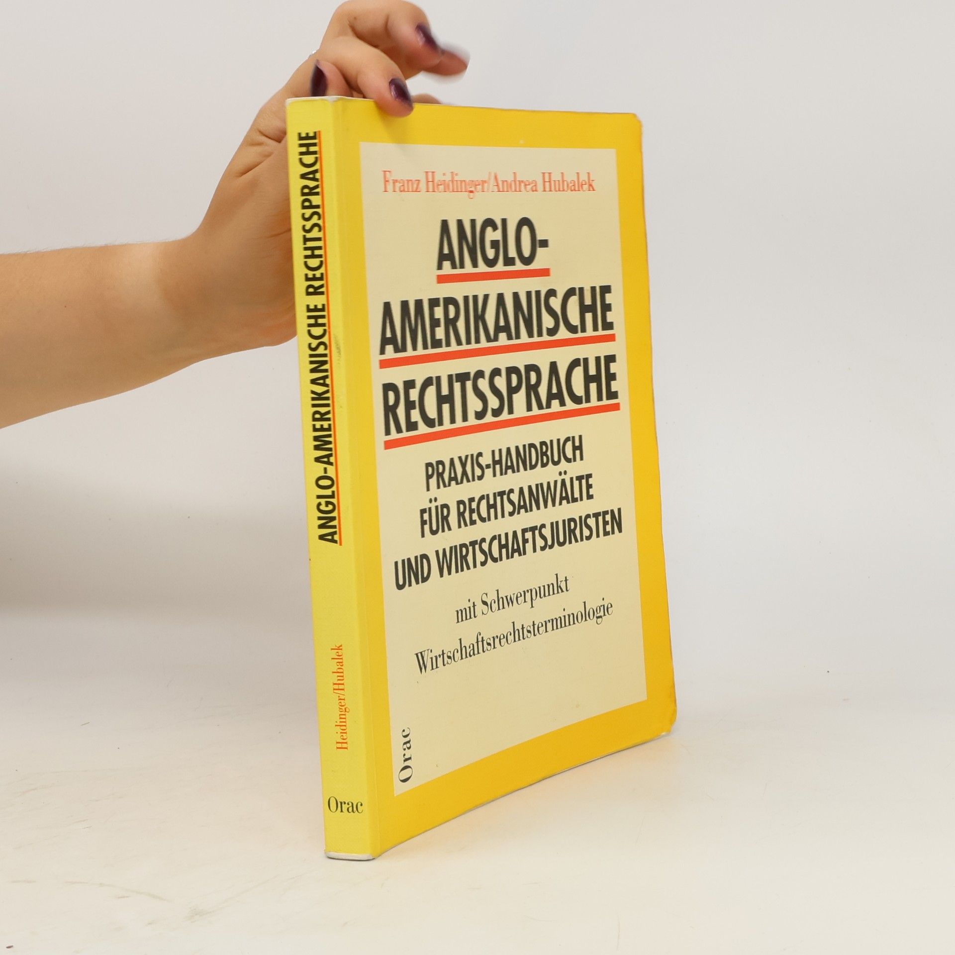 Franz J. Heidinger Anglo-amerikanische Rechtssprache