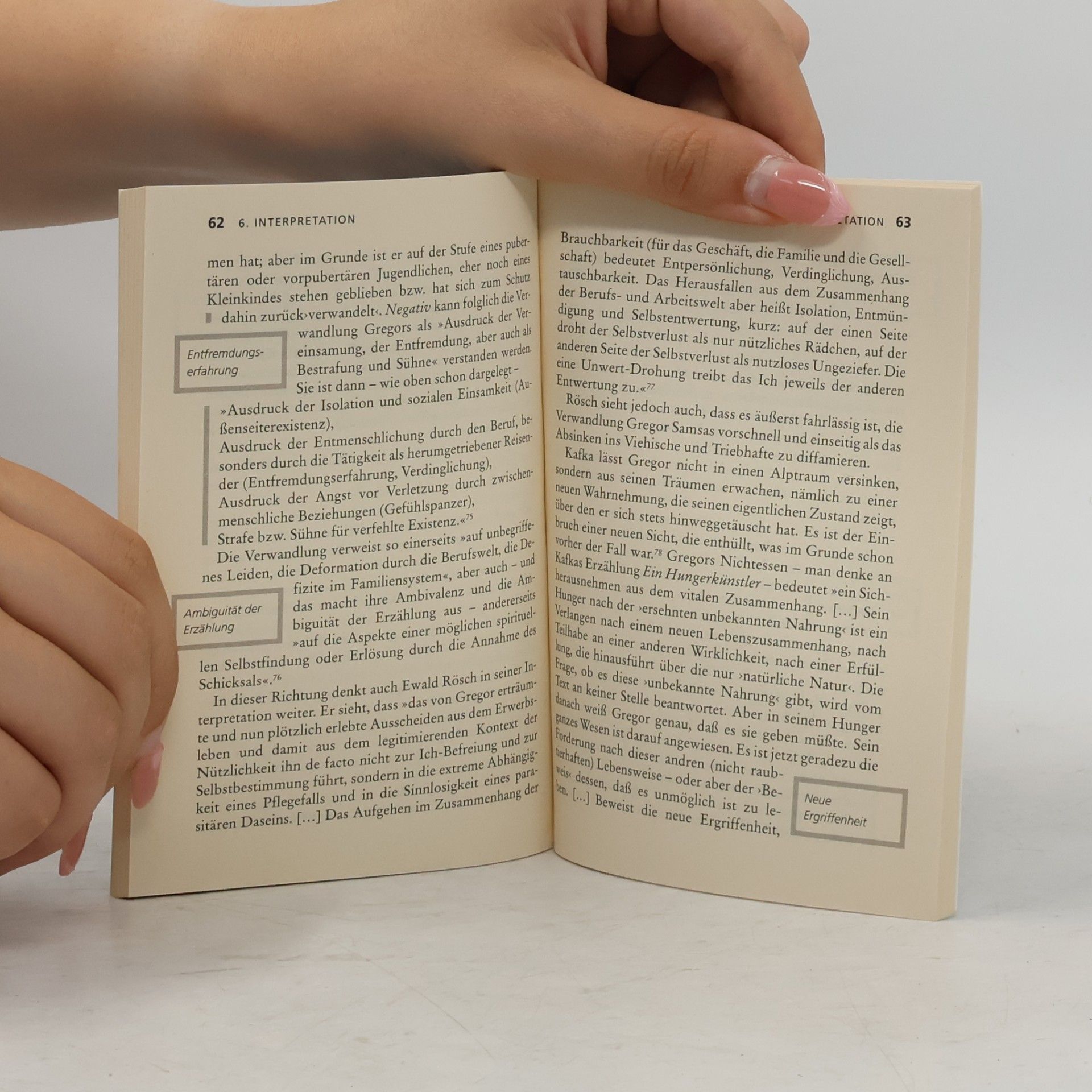 Wilhelm Große Franz Kafka, Die Verwandlung