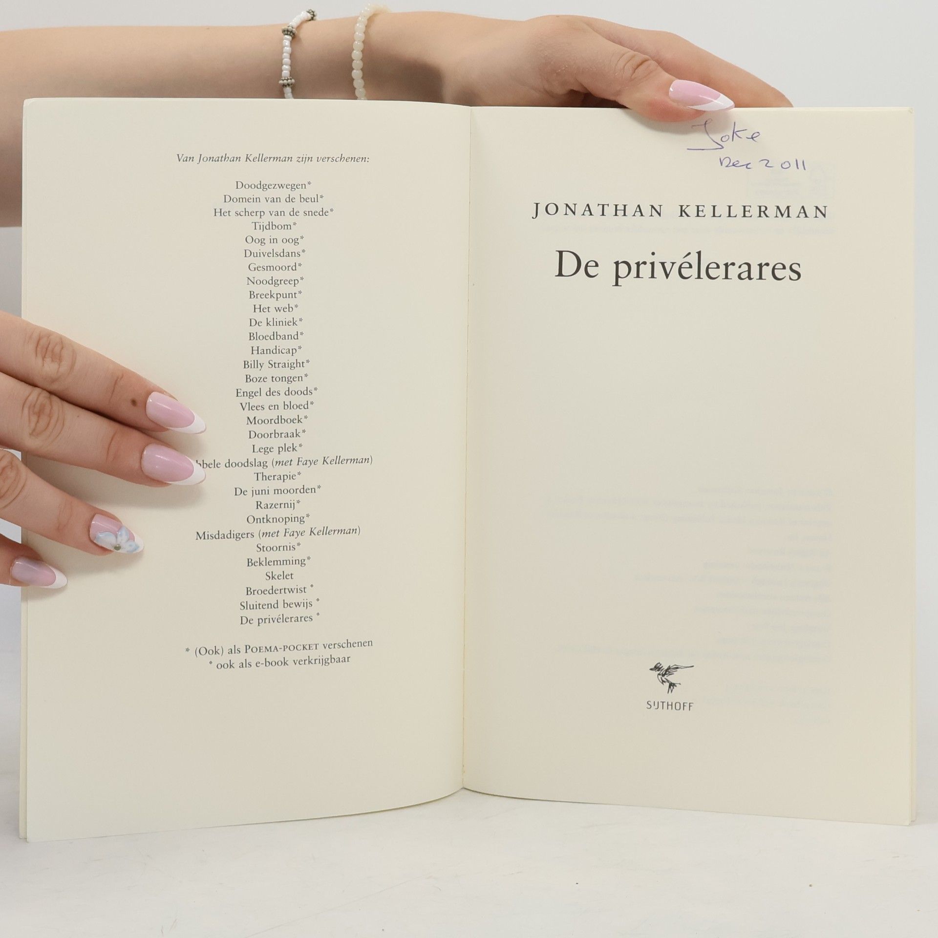 Jonathan Kellerman Alex Delaware thriller: De privélerares