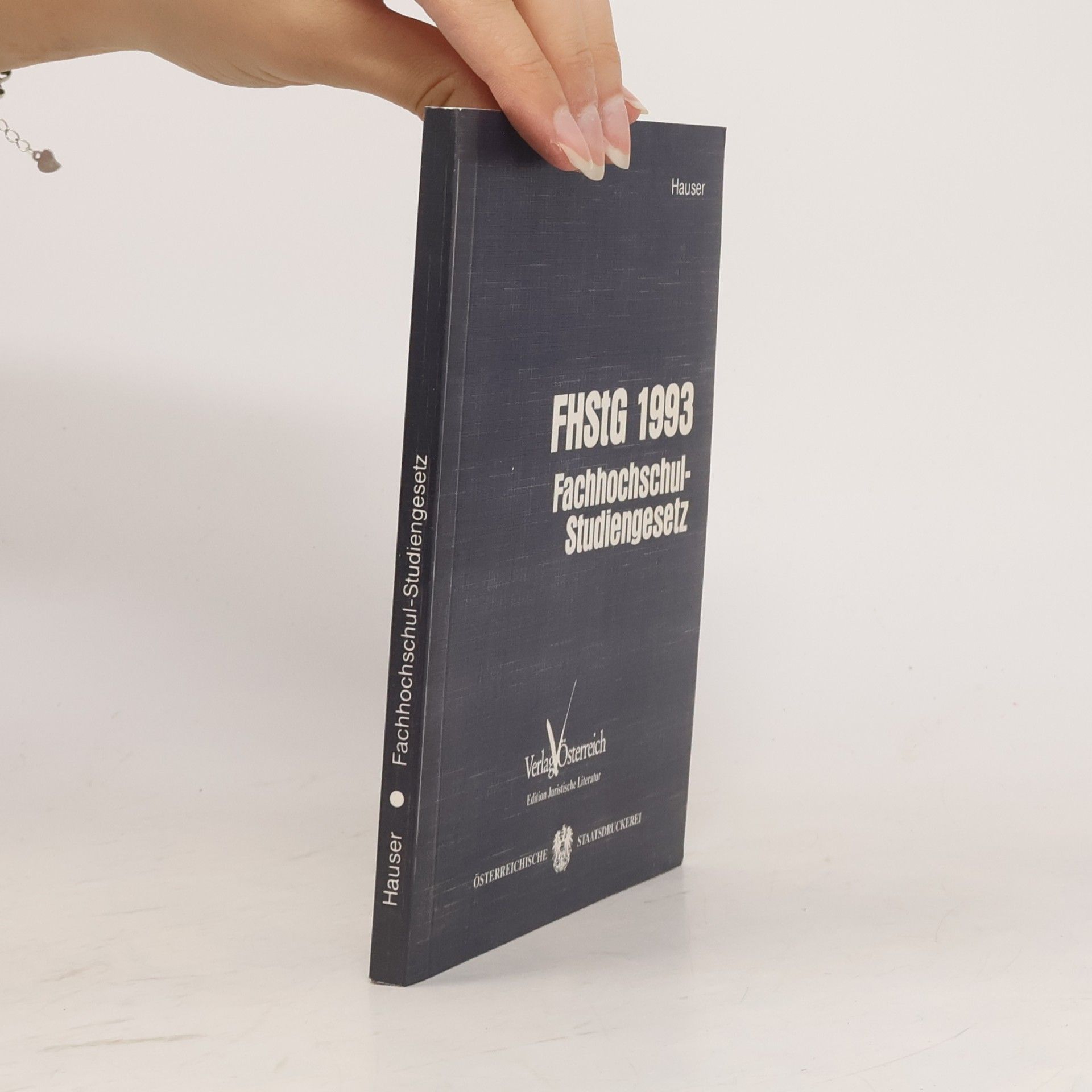 Werner Hauser Fachhochschul-Studiengesetz FHStG 1993