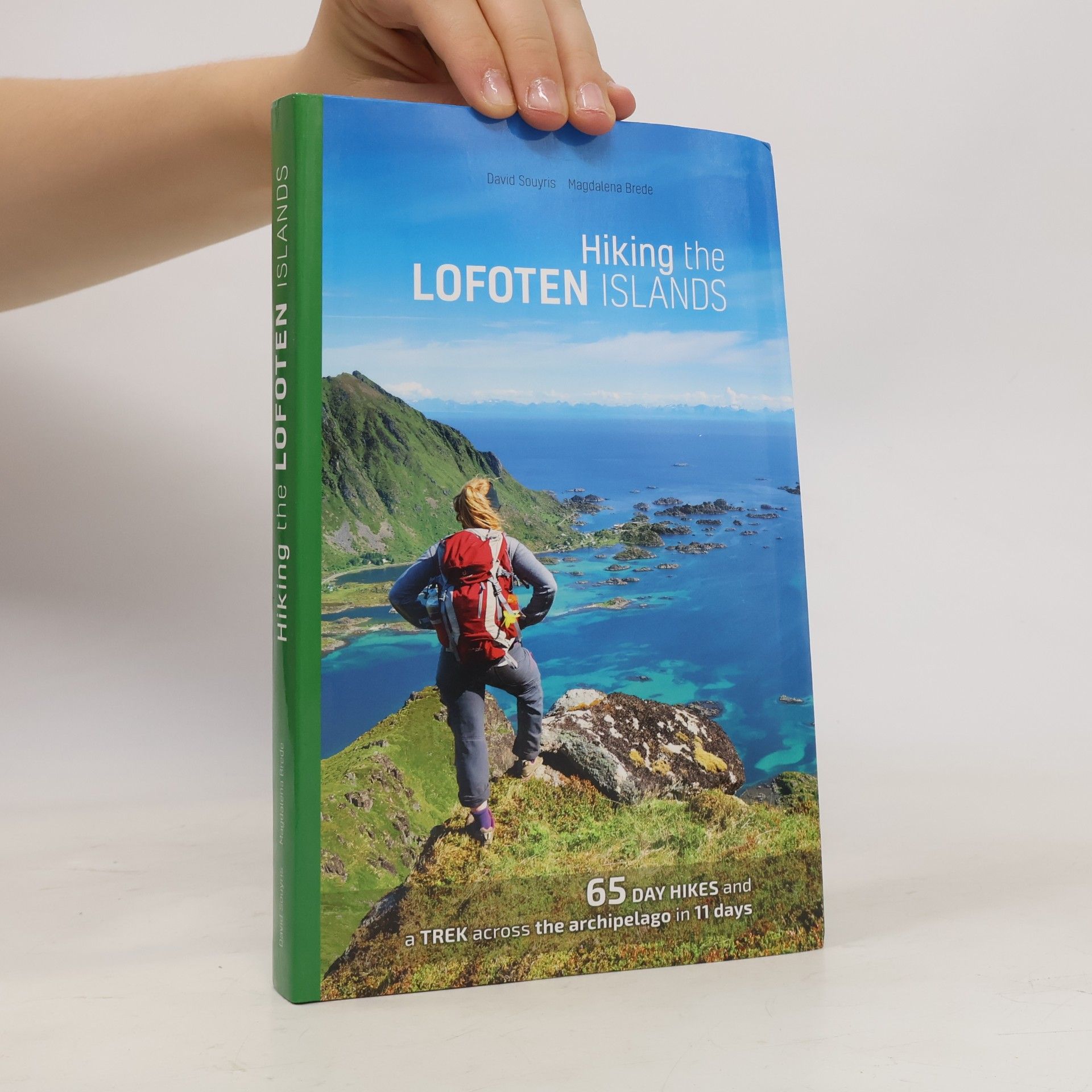 Magdalena Brede Hiking the Lofoten Islands