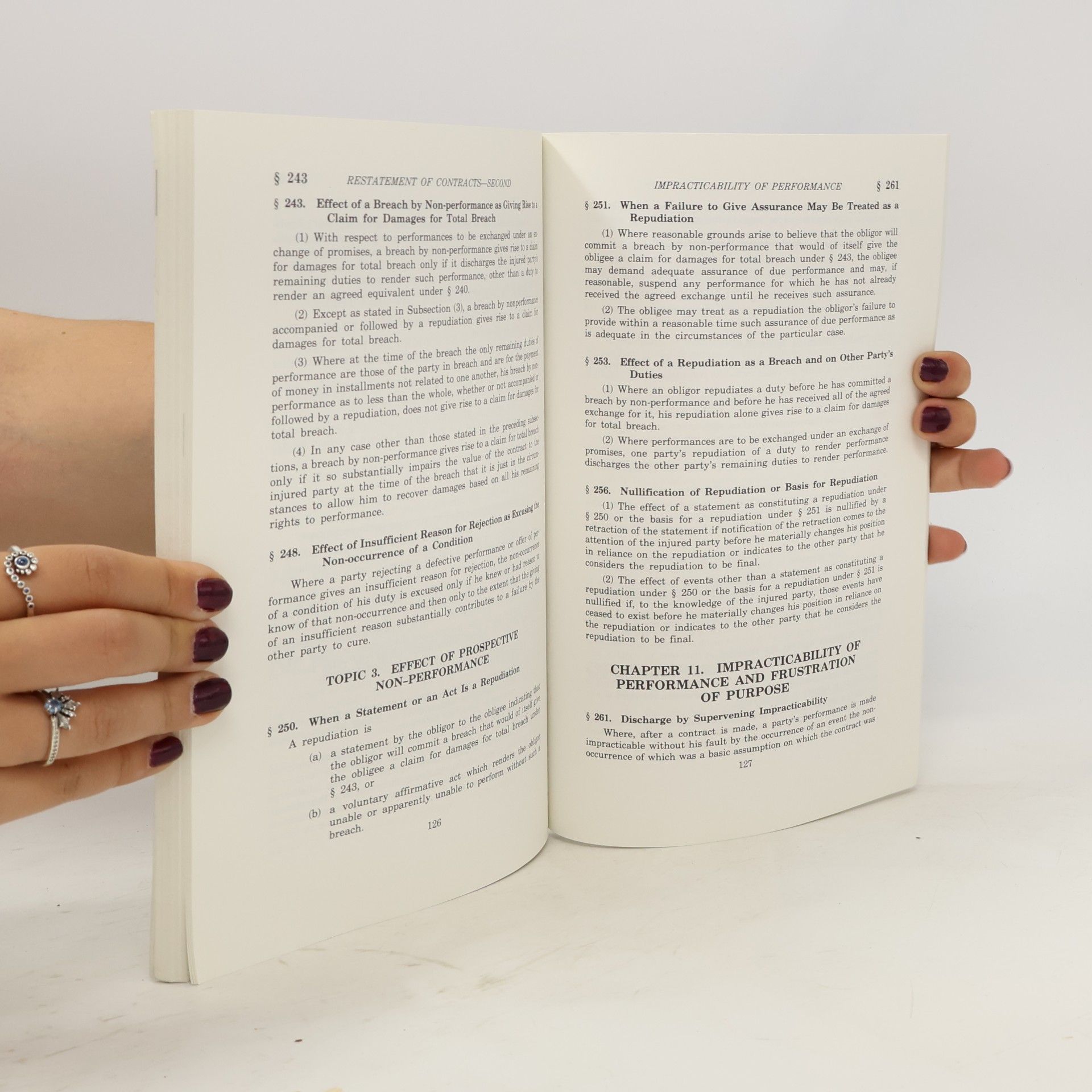 E. Allan Farnsworth Selections for Contracts