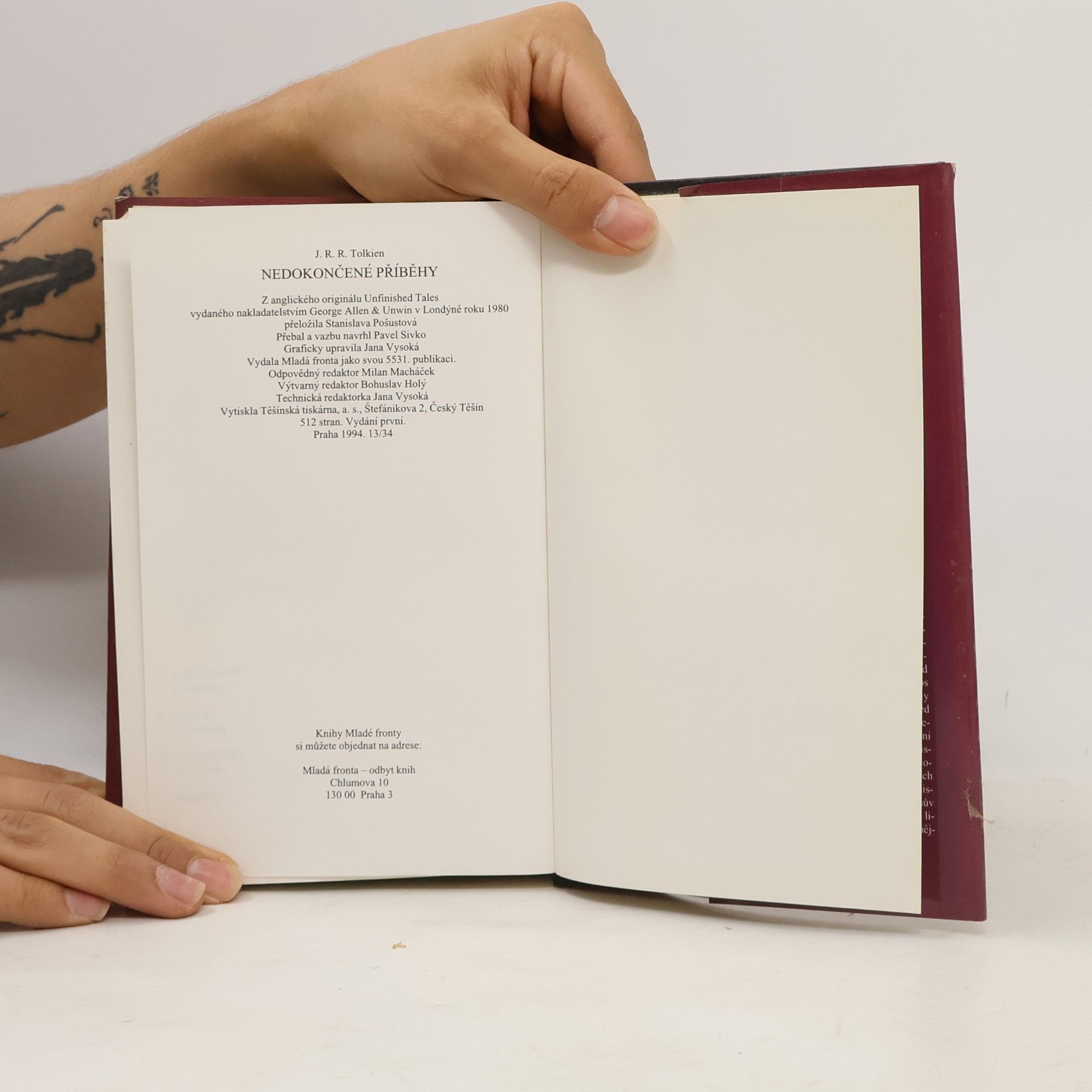 J. R. R. Tolkien Nedokončené příběhy