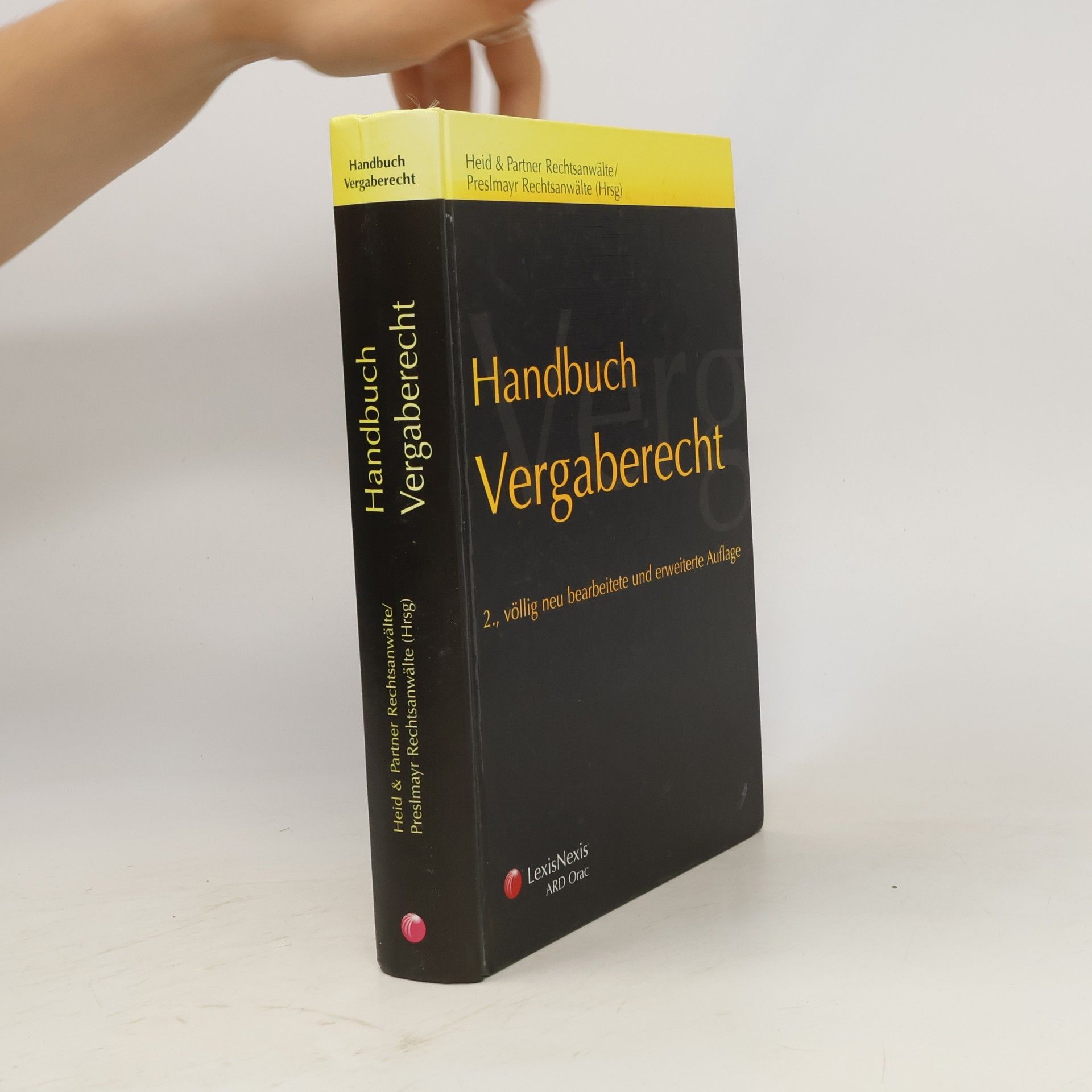 Gunter Estermann Handbuch Vergaberecht