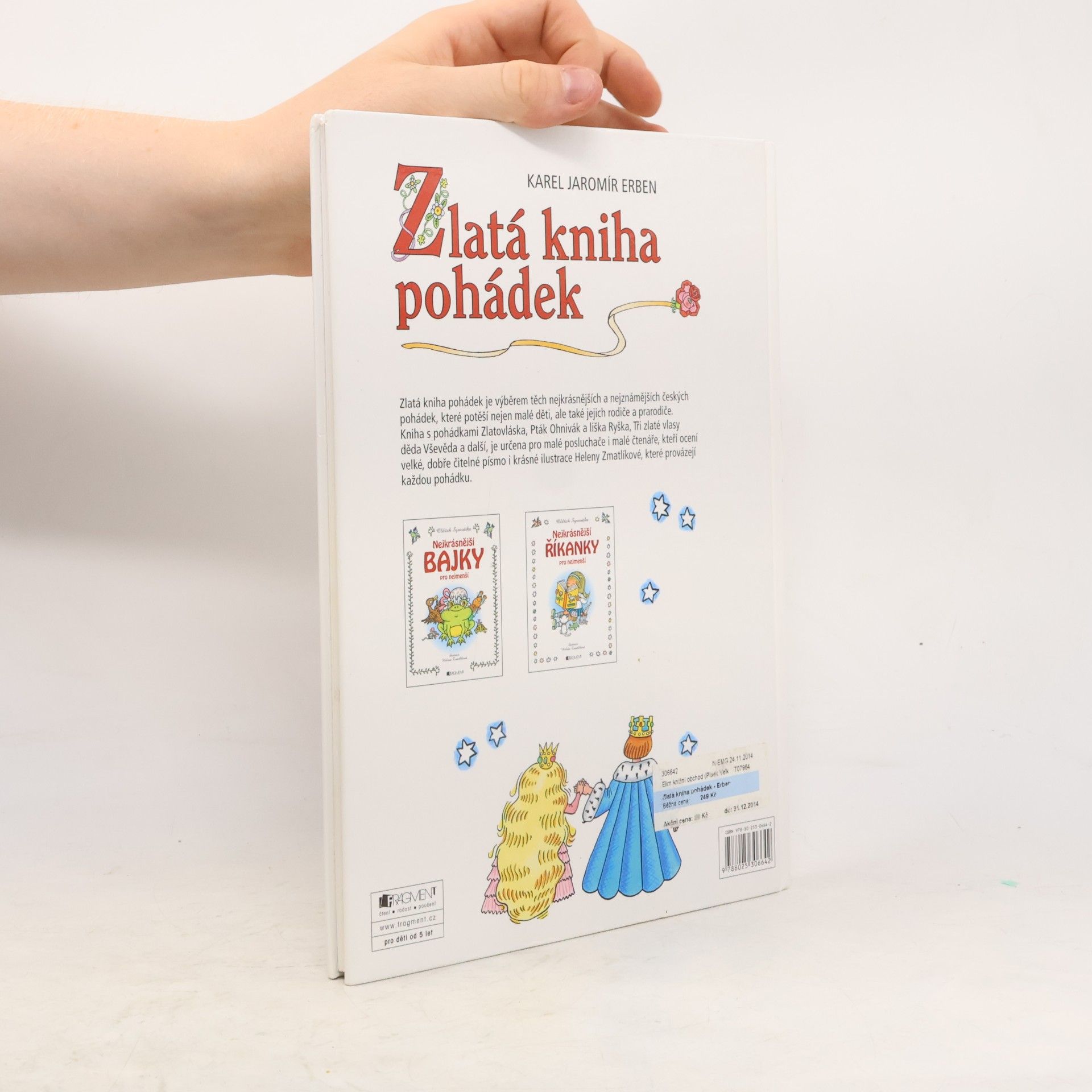 Karel Jaromír Erben Zlatá kniha pohádek