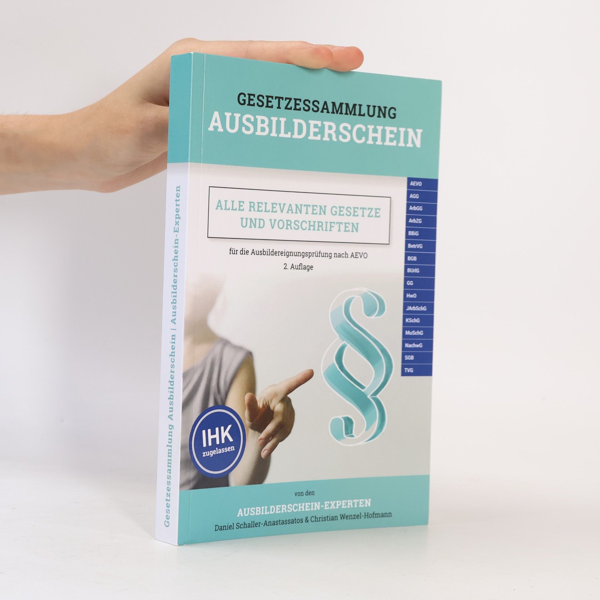 Christian Wenzel-Hofmann Gesetzessammlung Ausbilderschein