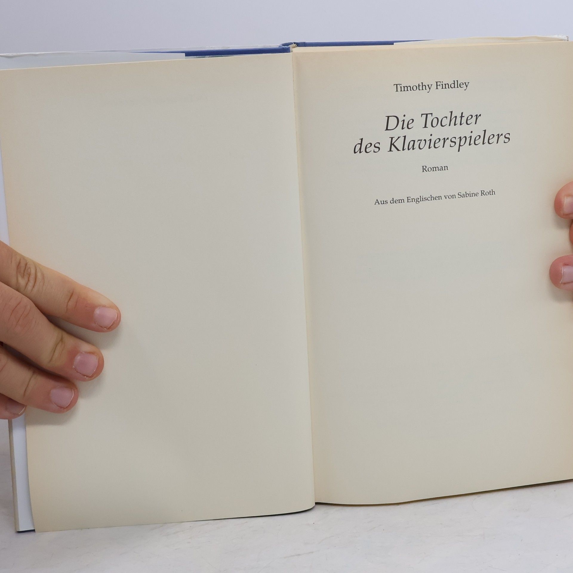 Timothy Findley Die Tochter des Klavierspielers