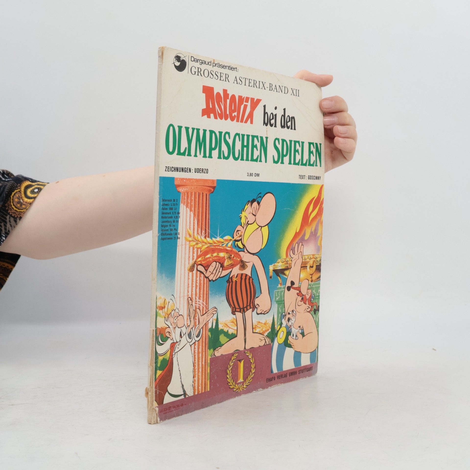 René Goscinny Asterix bei den Olympischen Spielen 12