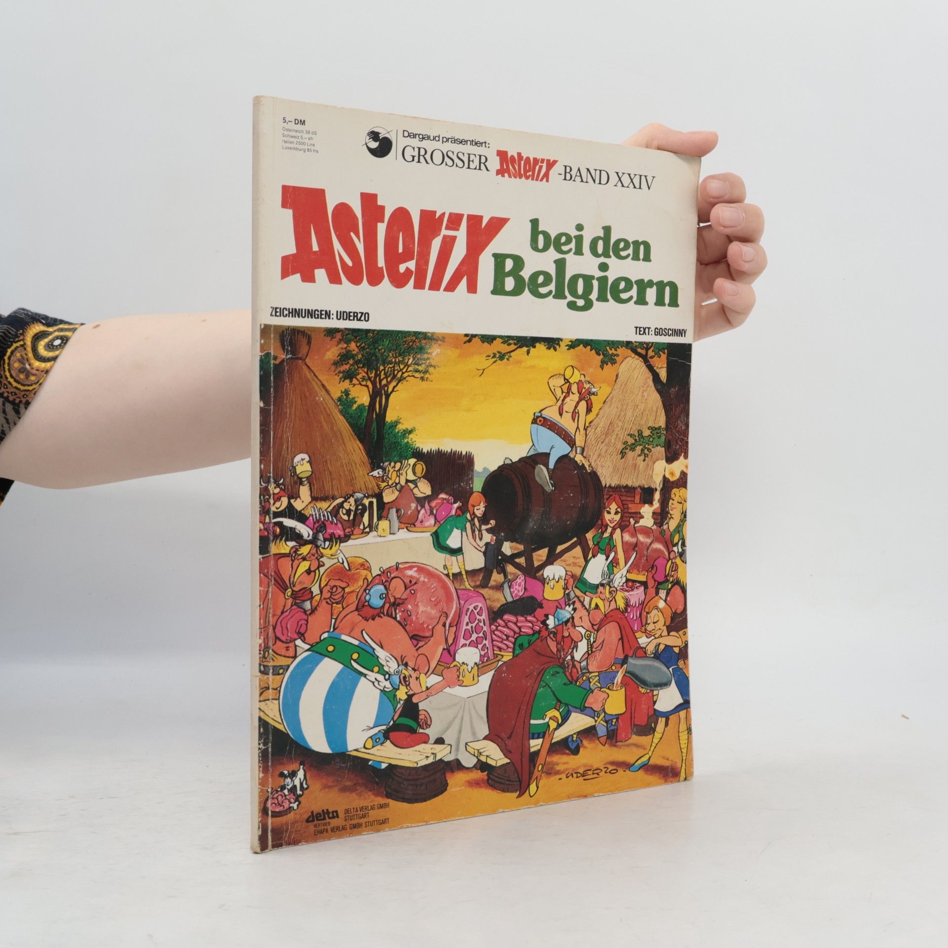 René Goscinny Asterix bei den Belgiern