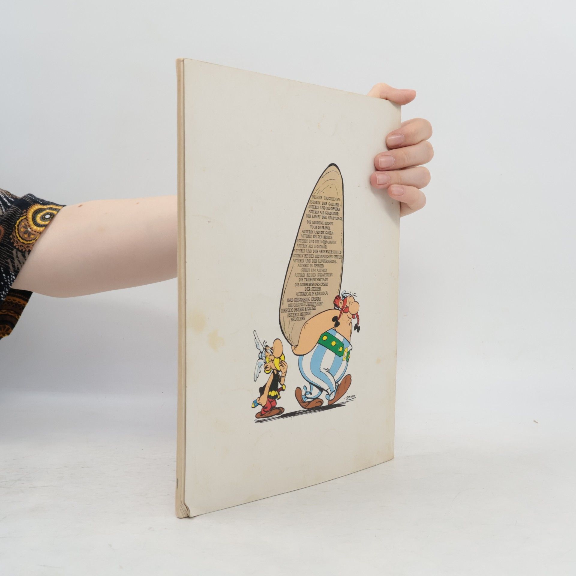 René Goscinny Asterix bei den Belgiern