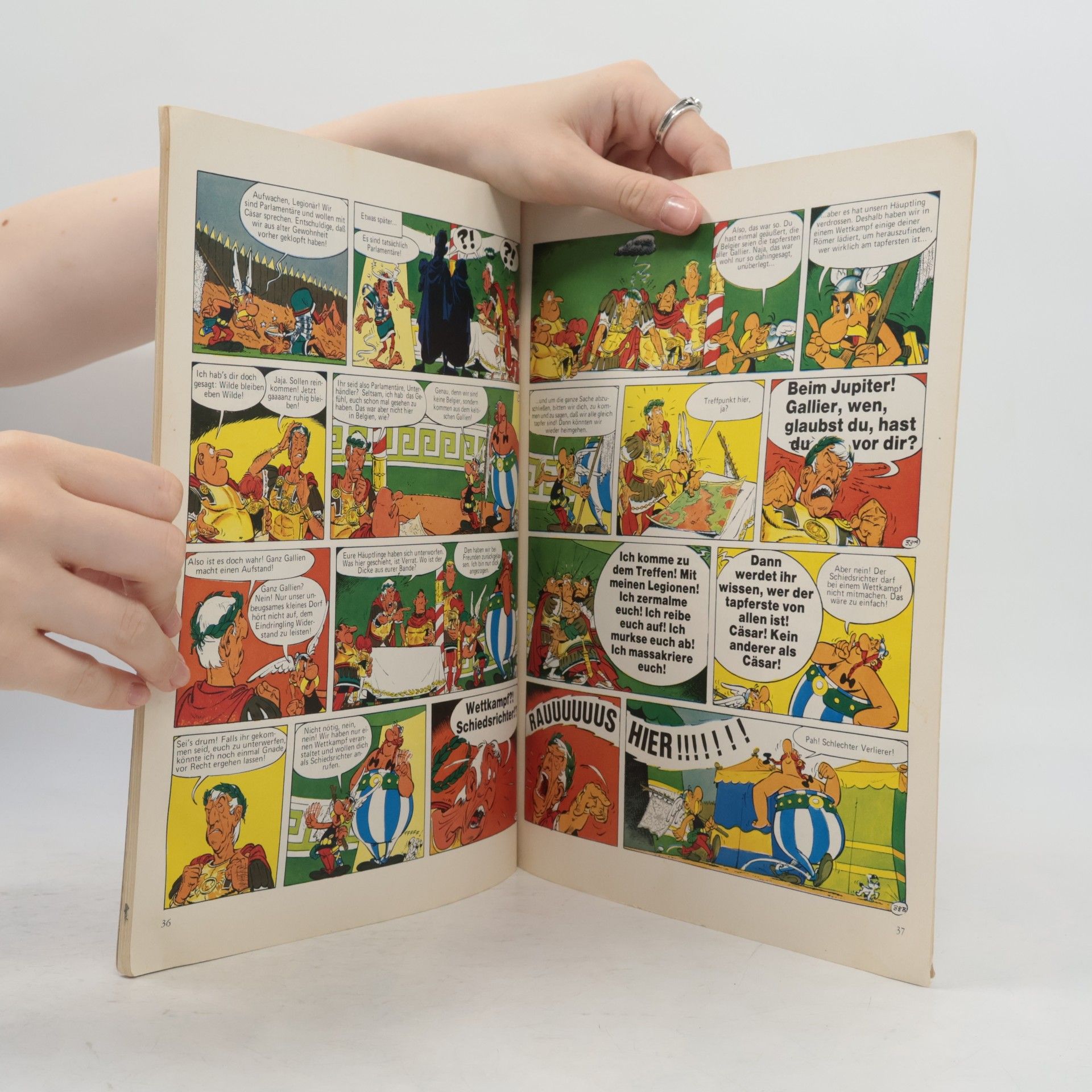 René Goscinny Asterix bei den Belgiern