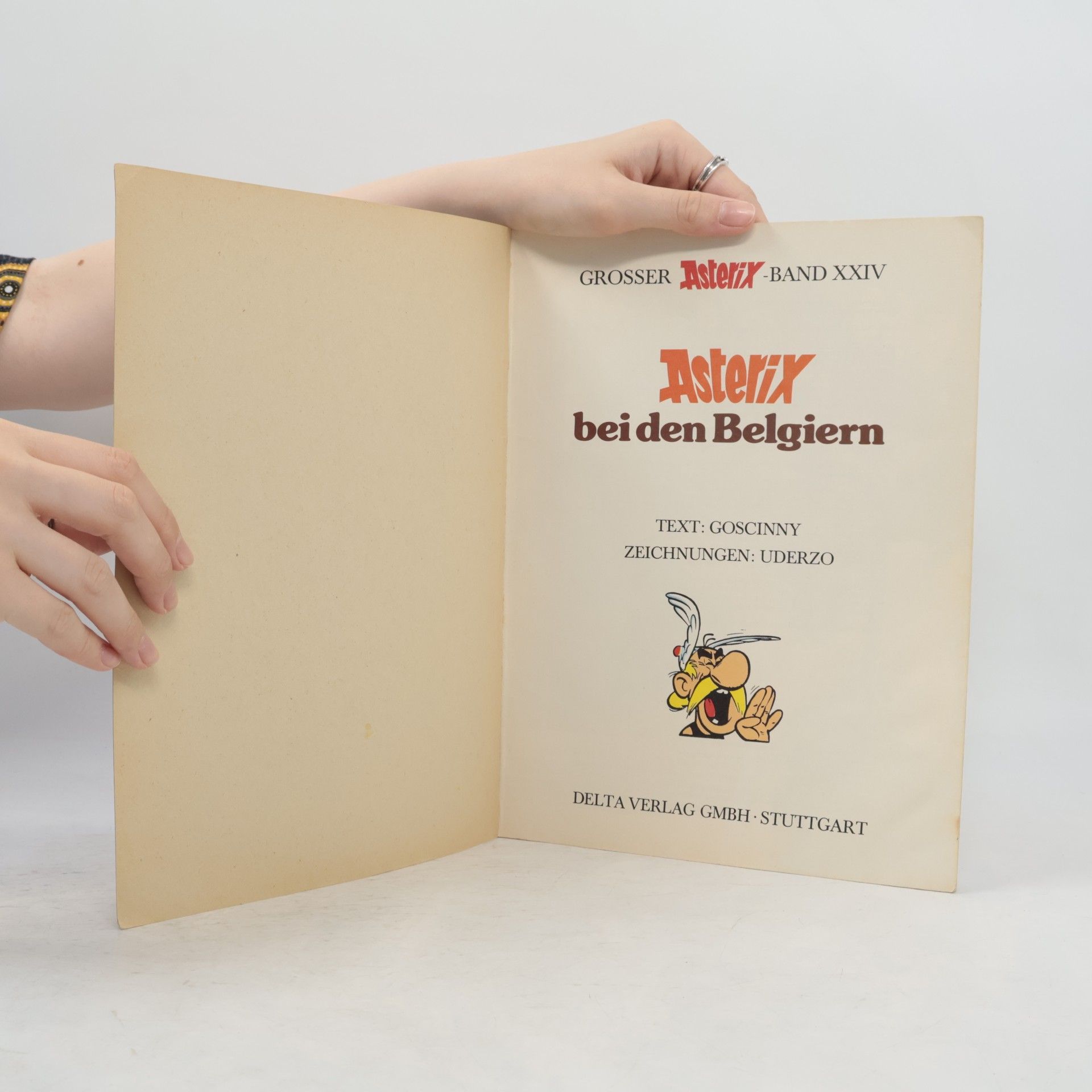 René Goscinny Asterix bei den Belgiern