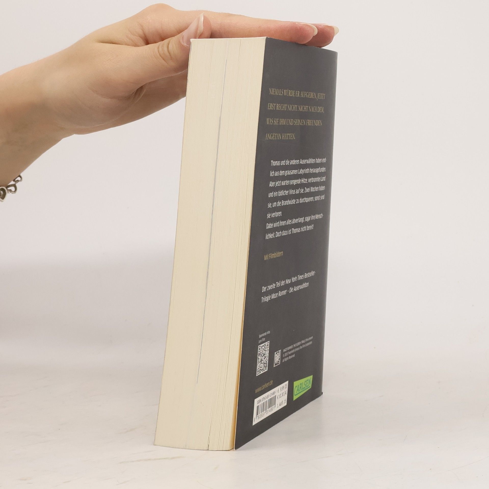 James Dashner Maze Runner, die Auserwählten in der Brandwüste
