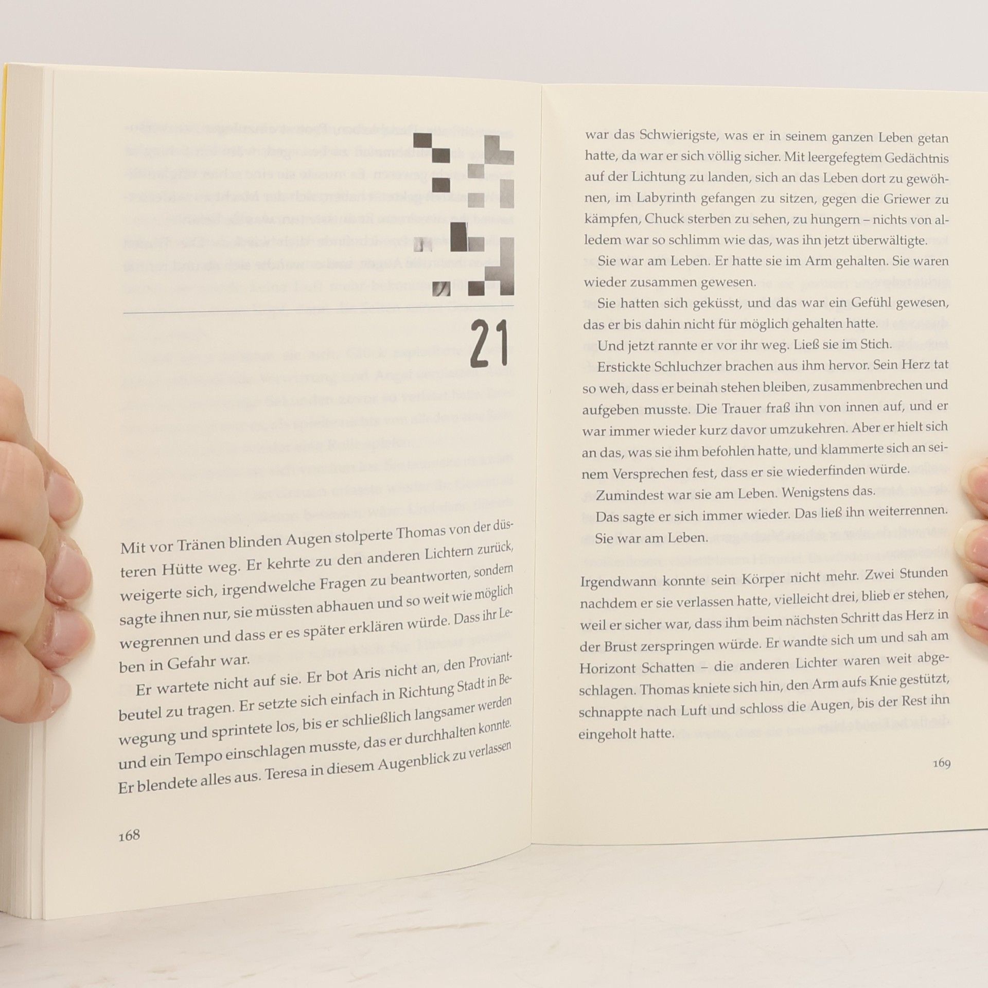 James Dashner Maze Runner, die Auserwählten in der Brandwüste
