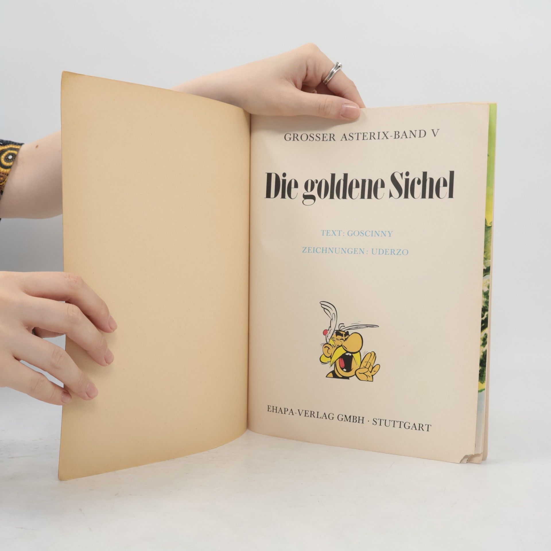 René Goscinny Die goldene Sichel