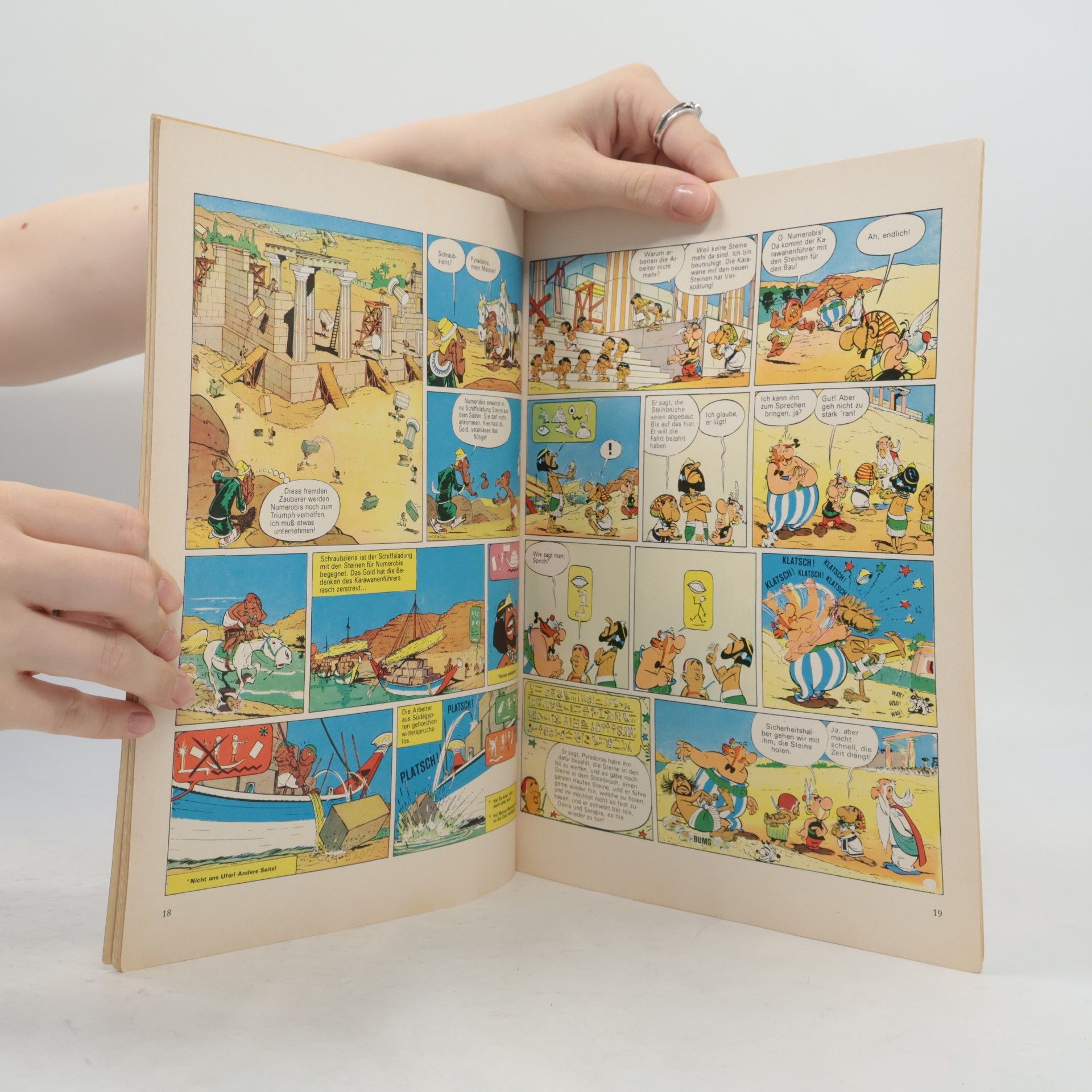 René Goscinny Asterix und Kleopatra. Grosser Sonderband II