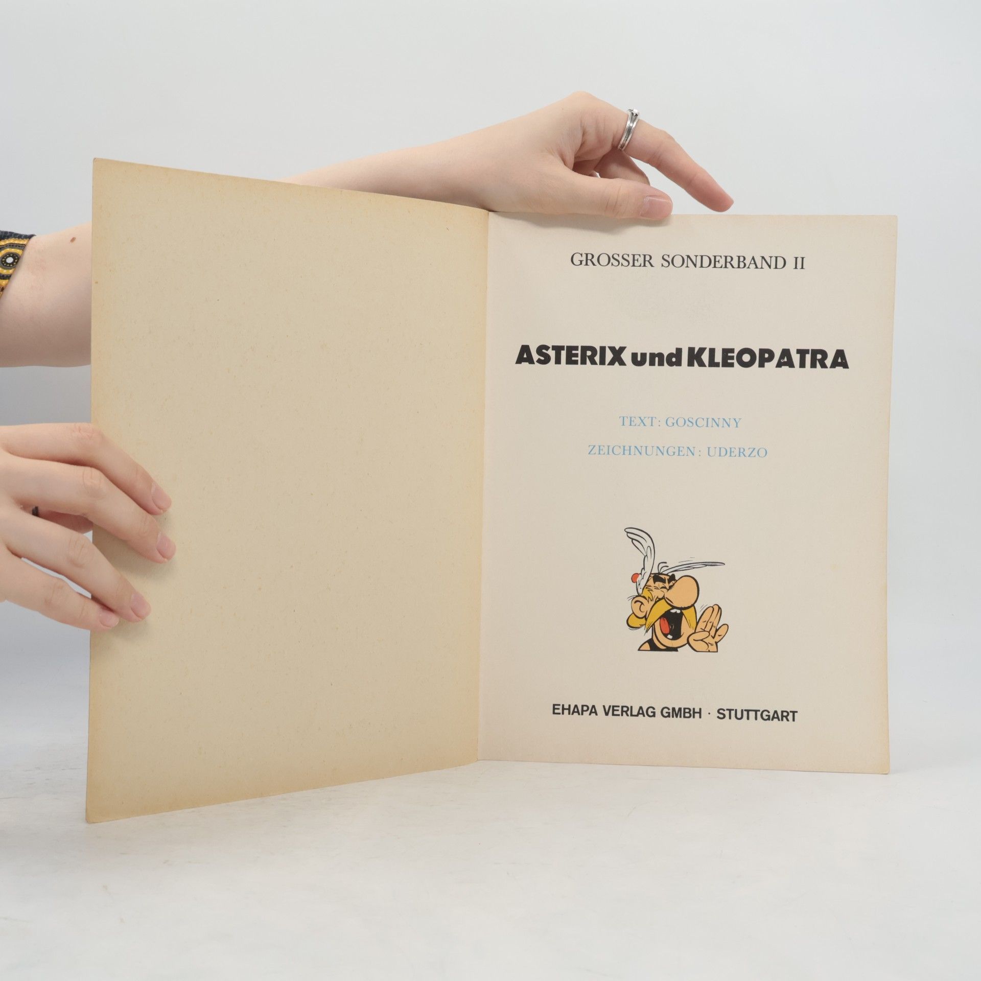 René Goscinny Asterix und Kleopatra. Grosser Sonderband II
