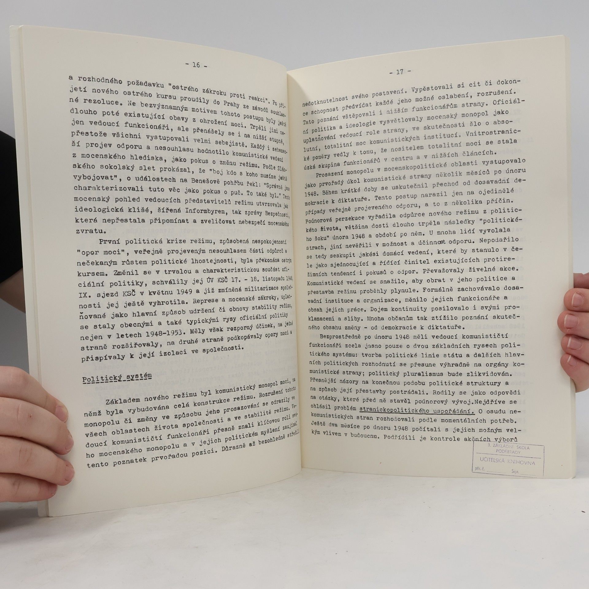 Karel Kaplan Československo v letech 1948-1953. 2. část, Zakladatelské období komunistického režimu