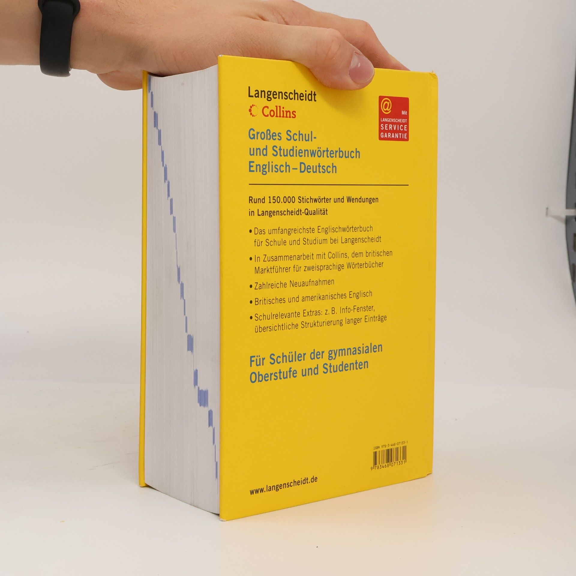 Rob Scriven Langenscheidt, Collins, Großes Schul- und Studienwörterbuch Englisch-Deutsch