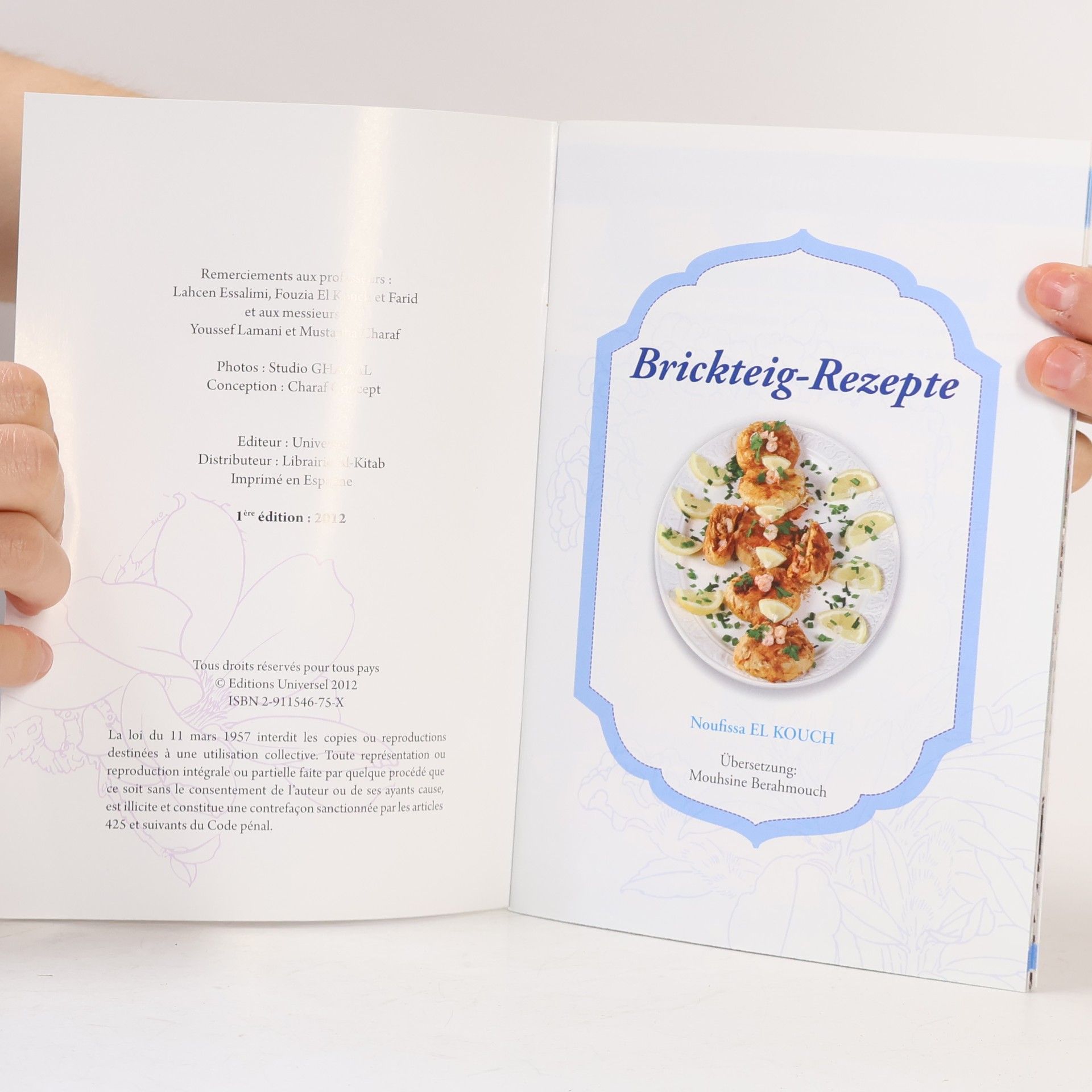 Noufissa El Kouch Brickteig-Rezepte