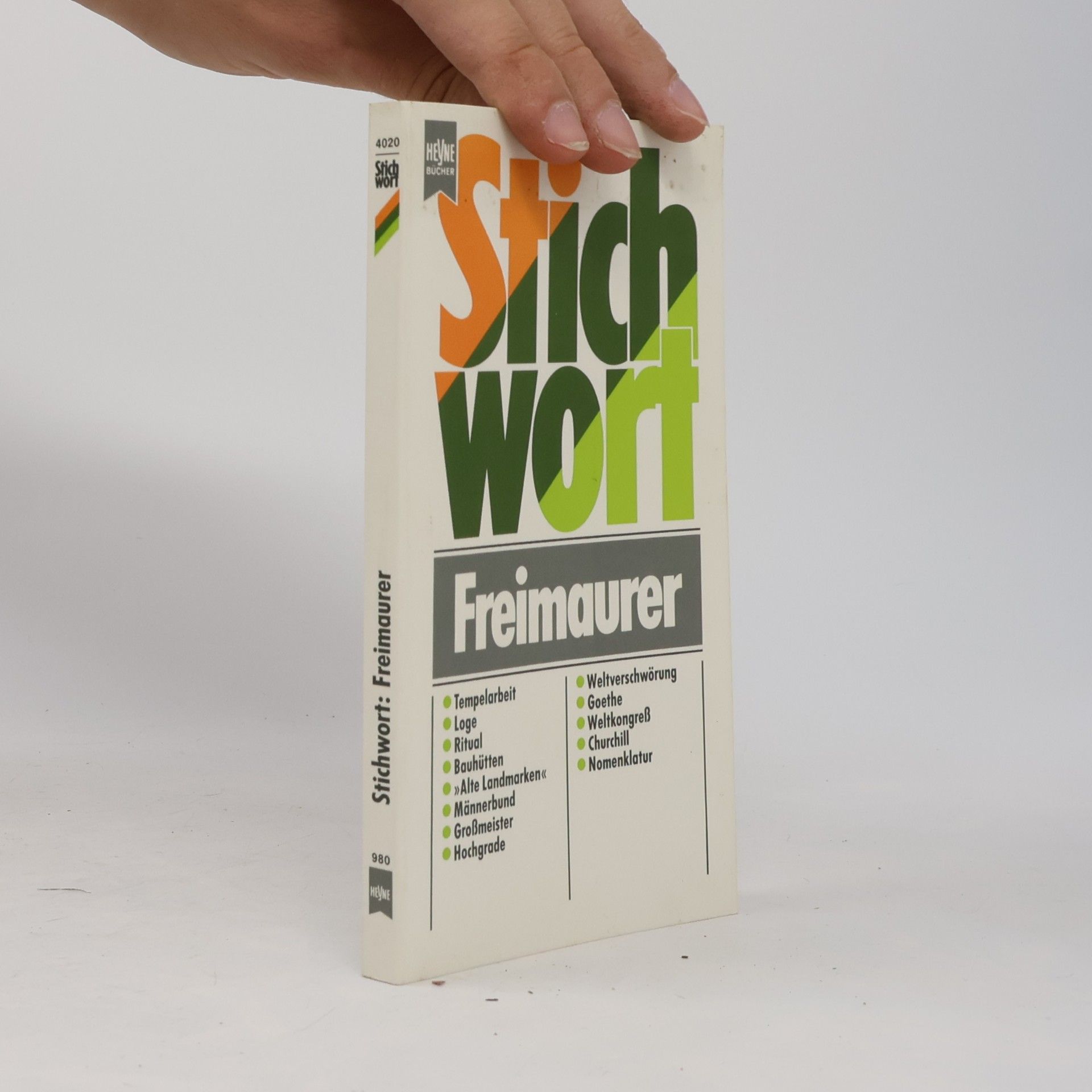 Stichwort Freimaurer