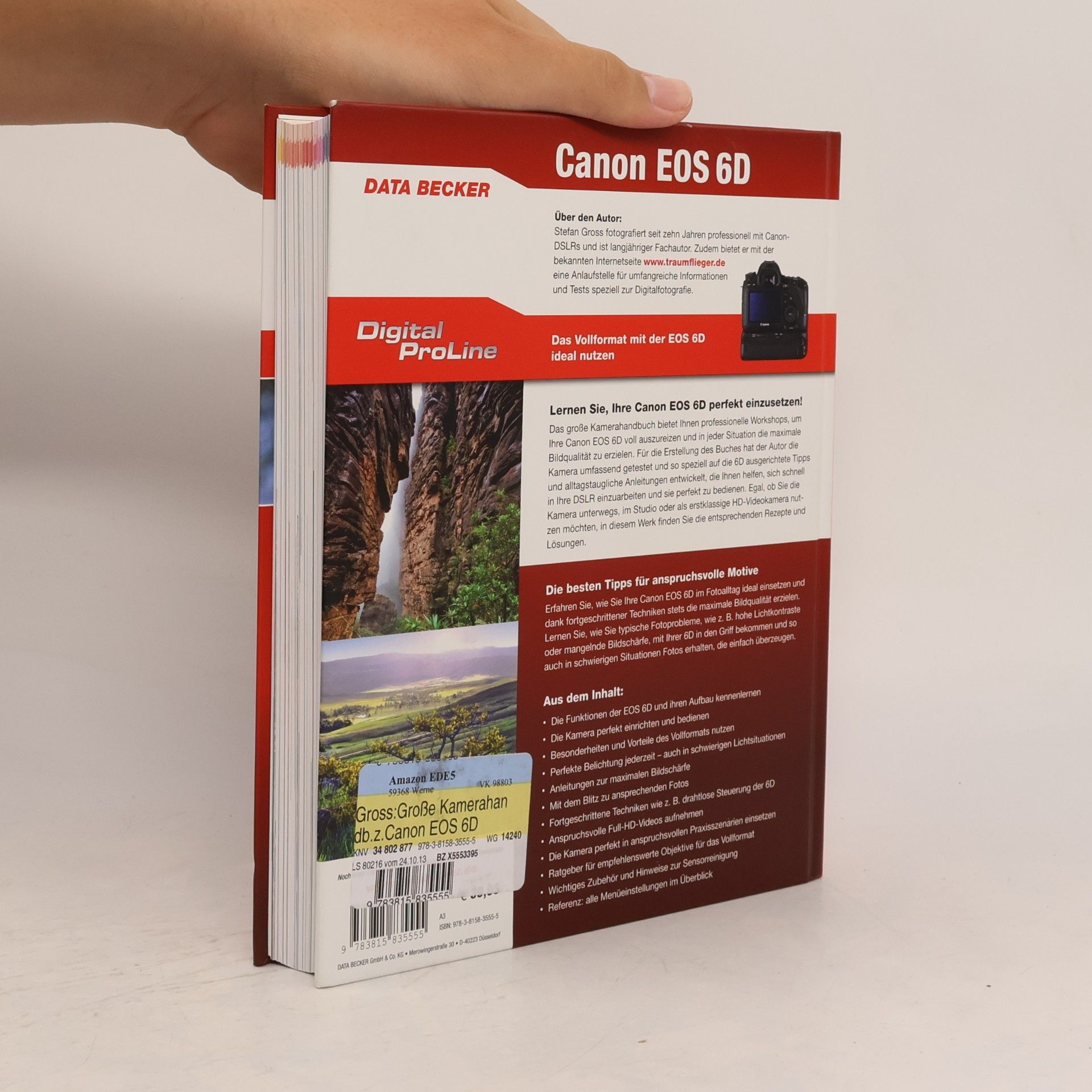 Štefan Gross Das große Kamerahandbuch zur Canon EOS 6D