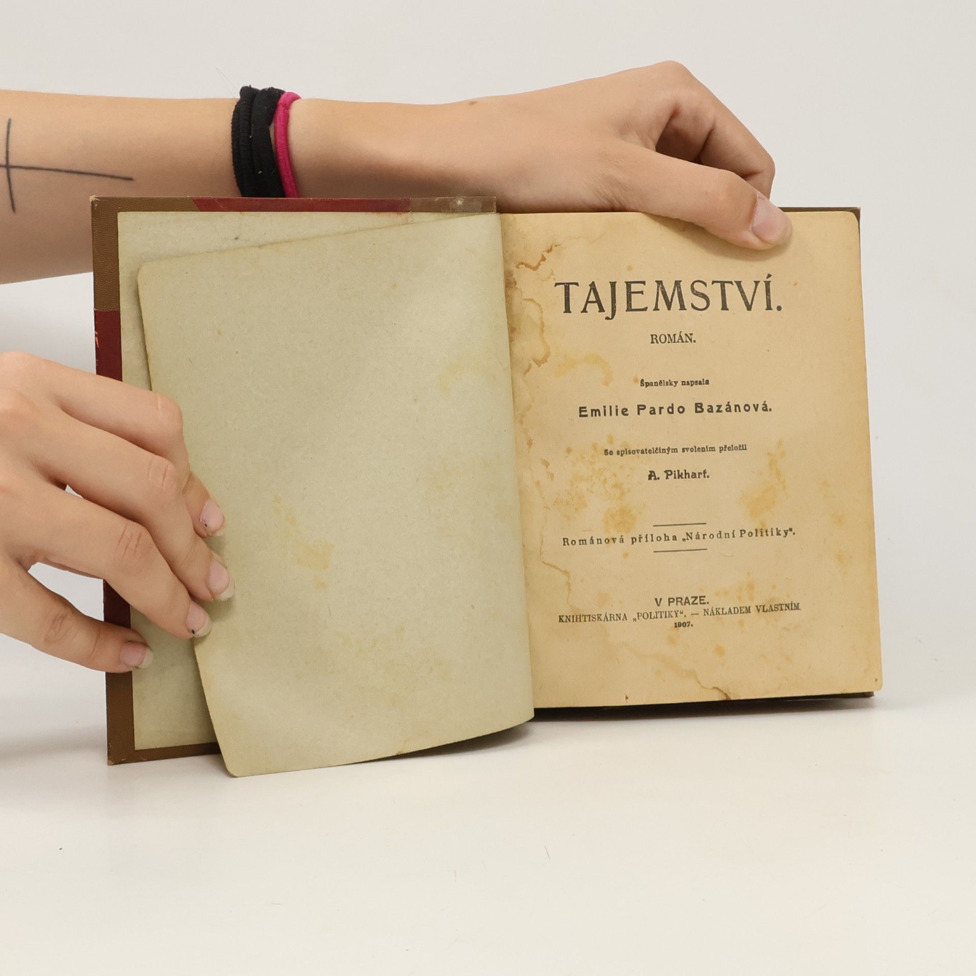 Emilia Pardo Bazán Tajemství