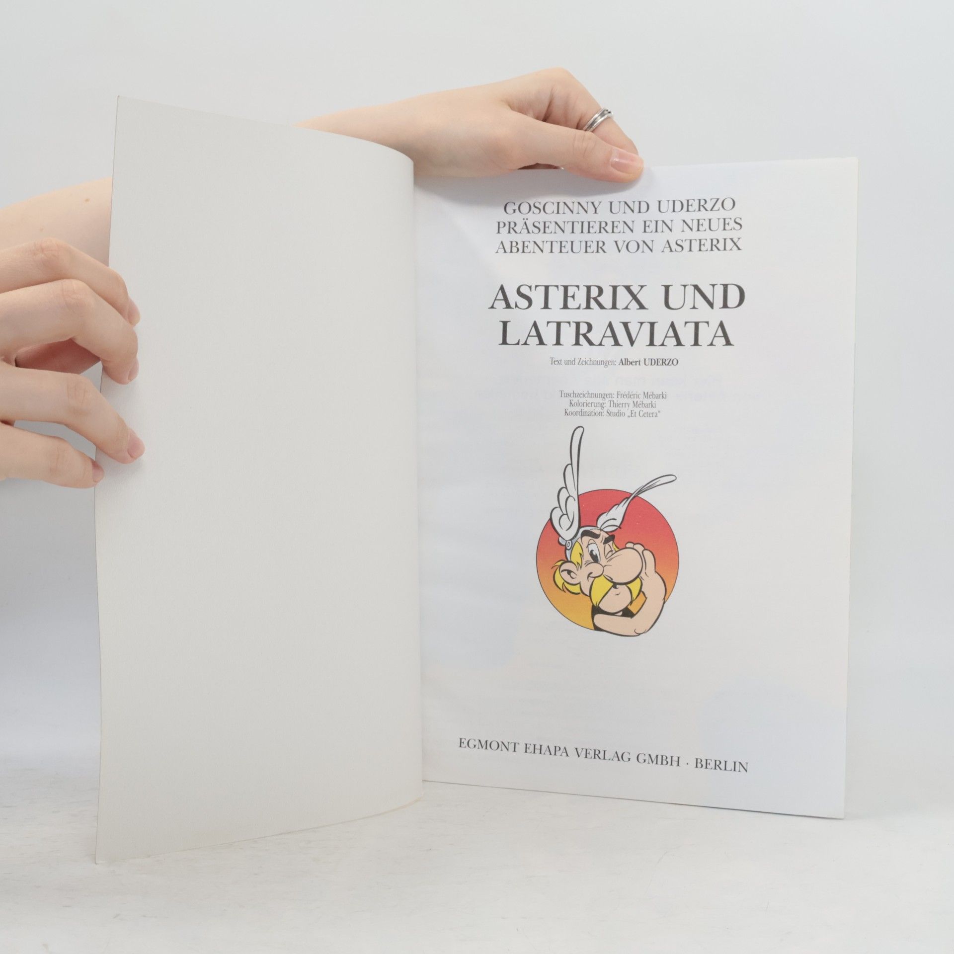 Albert Uderzo Asterix und Latraviata. Band 31