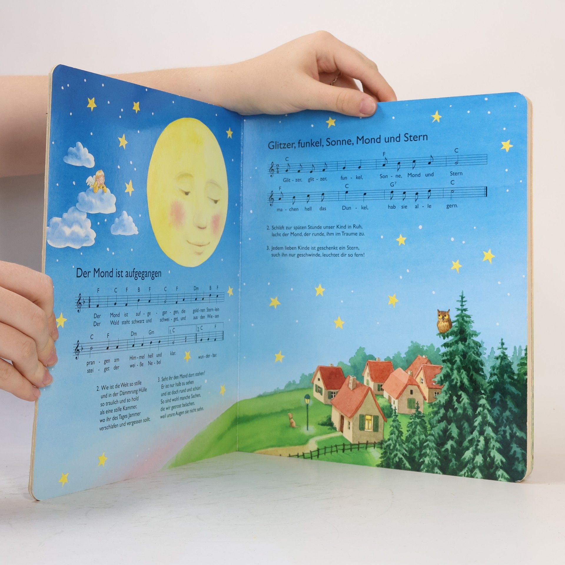 Marlis Scharff Kniemeyer Wenn der Mond am Himmel wacht
