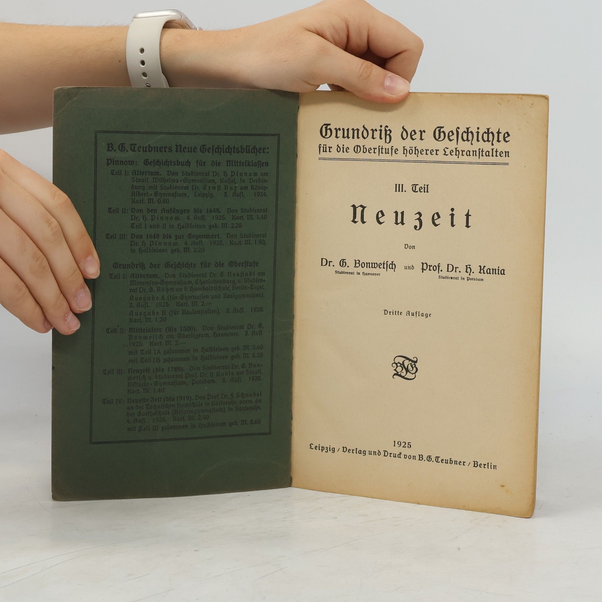 Autorenkollektiv Grundriß der Geschichte für die Oberstufe 3