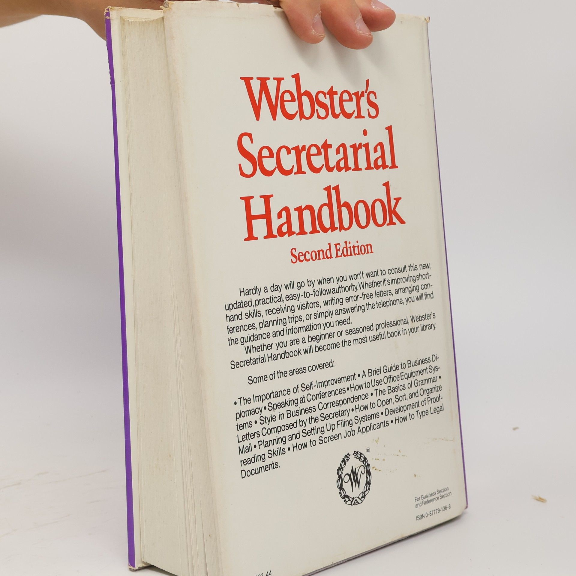 Merriam-Webster Webster's Secretarial Handbook