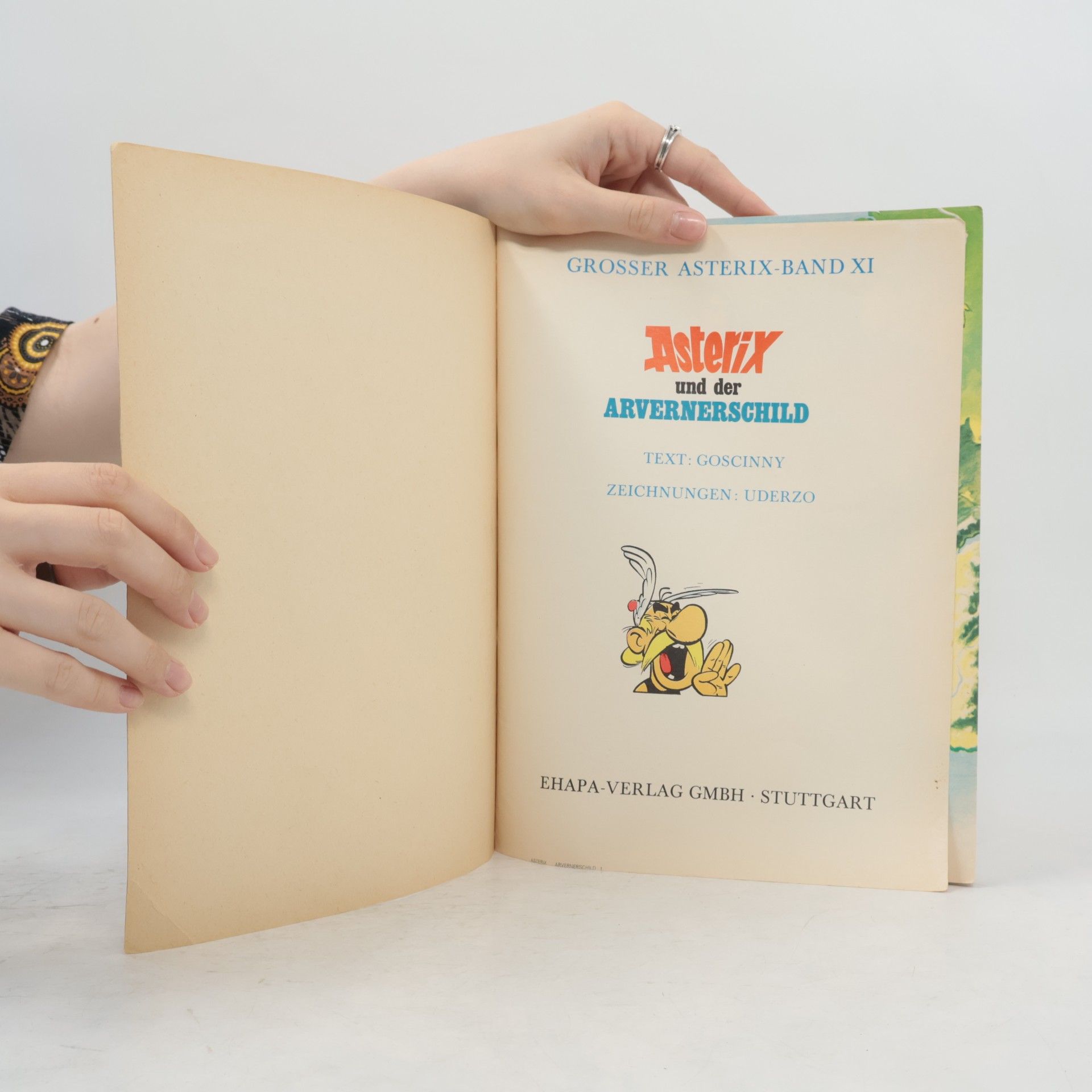 René Goscinny Grosser Asterix Band XI. Asterix und der Arvernerschild