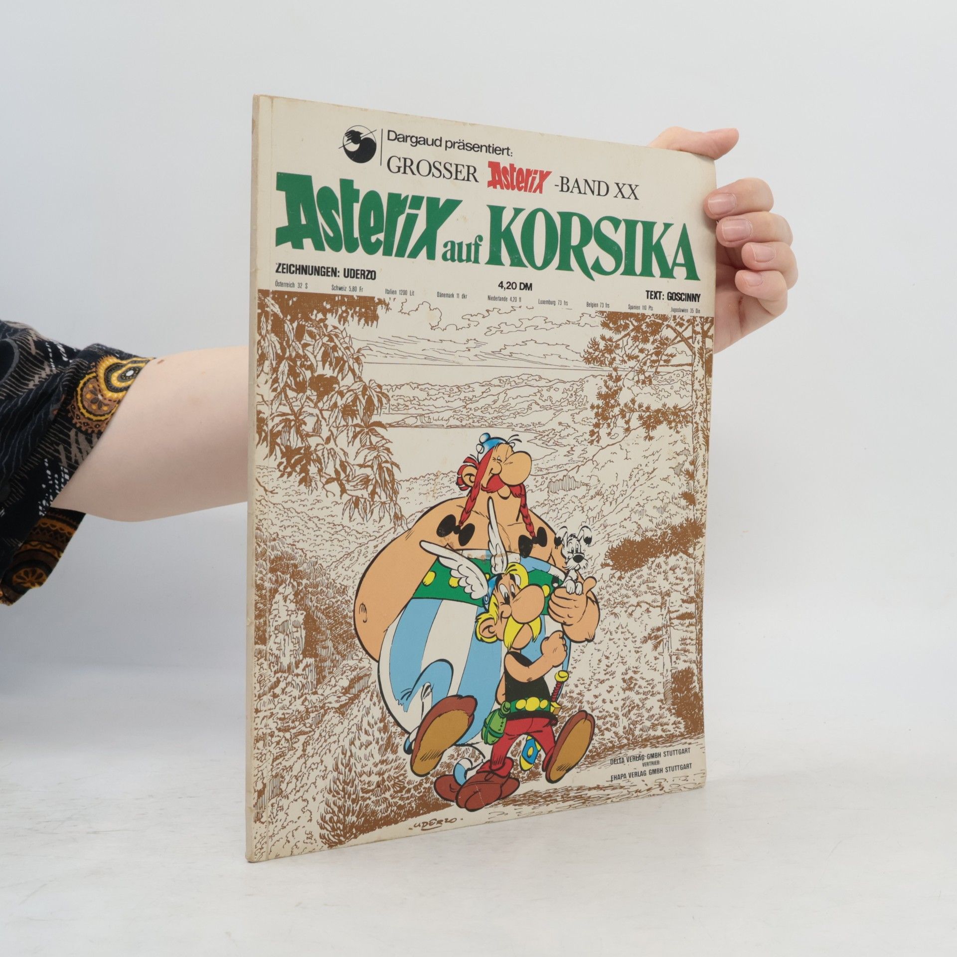 René Goscinny Asterix auf Korsika