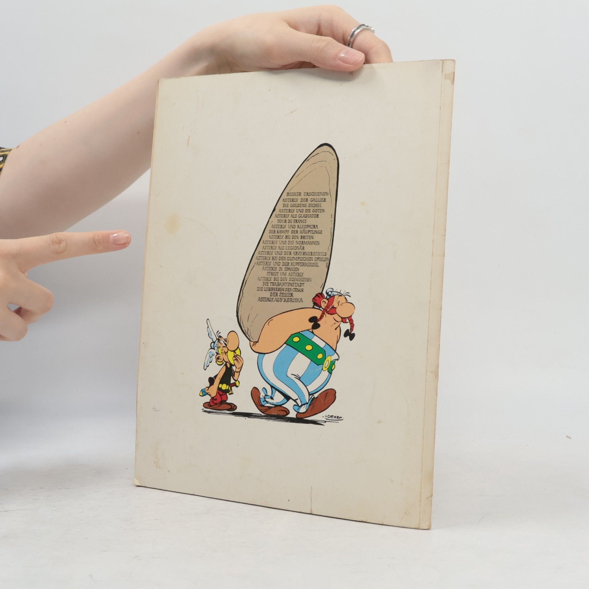 René Goscinny Asterix auf Korsika