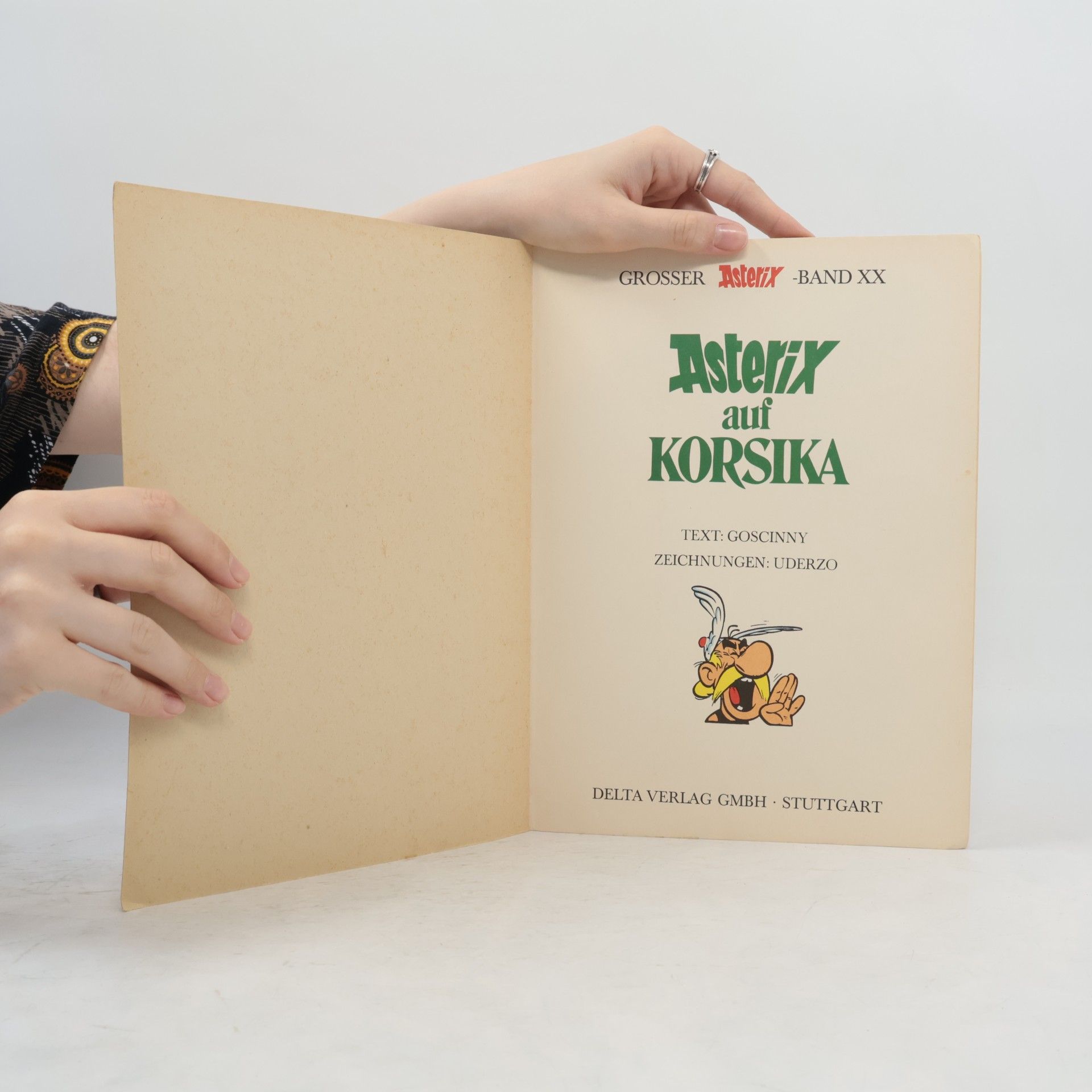 René Goscinny Asterix auf Korsika