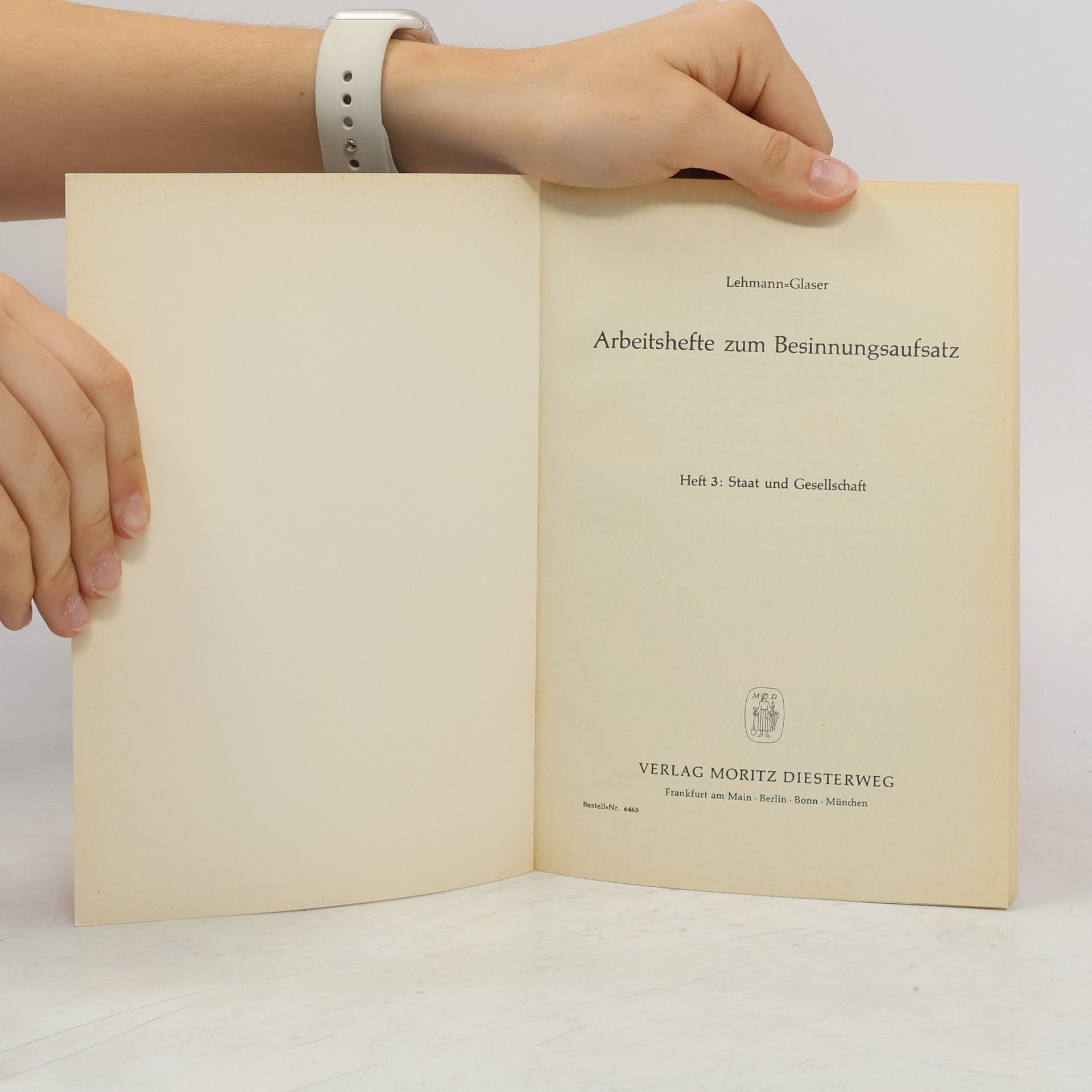 Various authors Arbeitshefte zum Besinnungsaufsatz 3