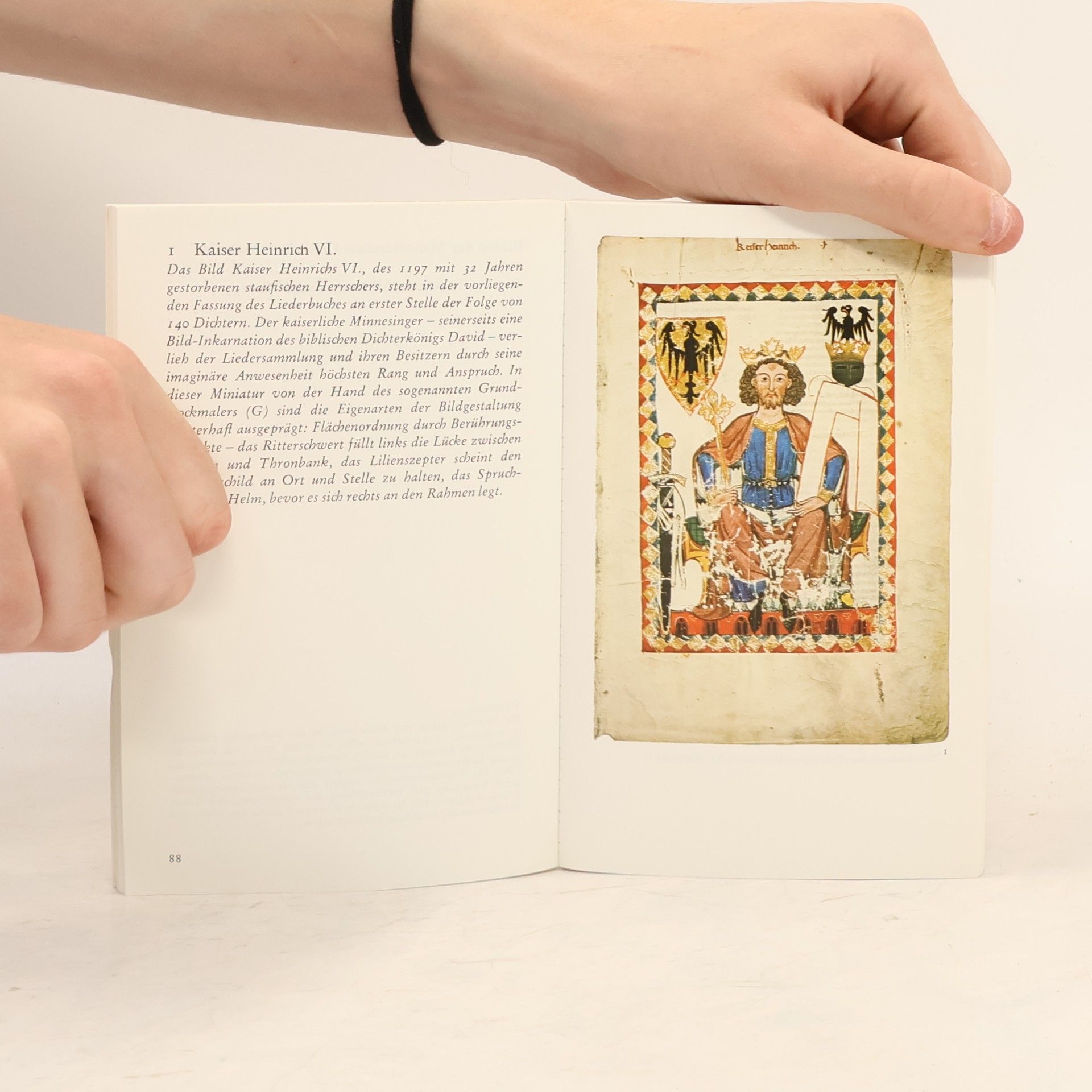 Karl Clausberg Die Manessische Liederhandschrift